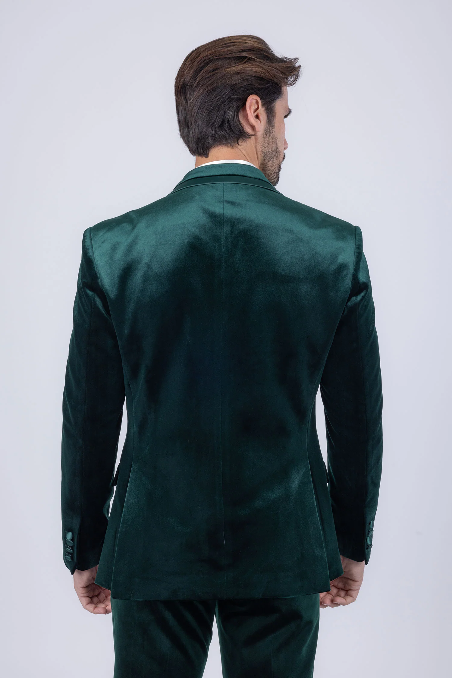 Fluffad Velvet Blazer - Image 7