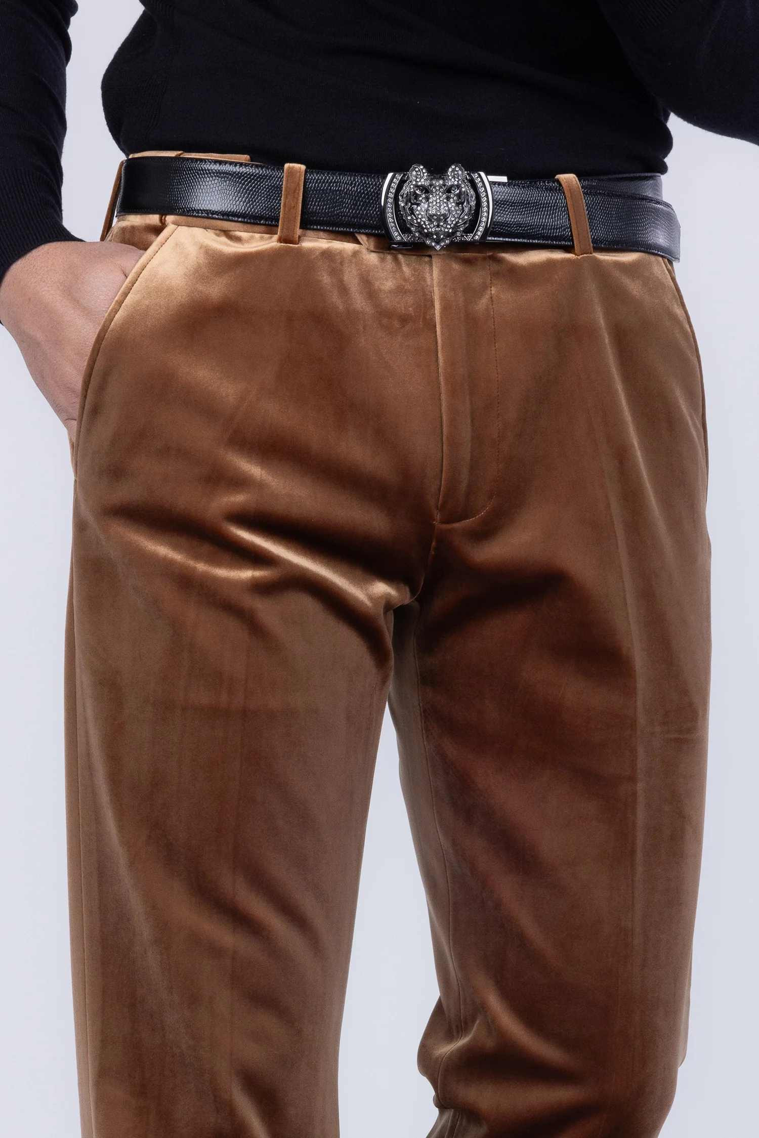 Fluffad Velvet Pants - Image 6
