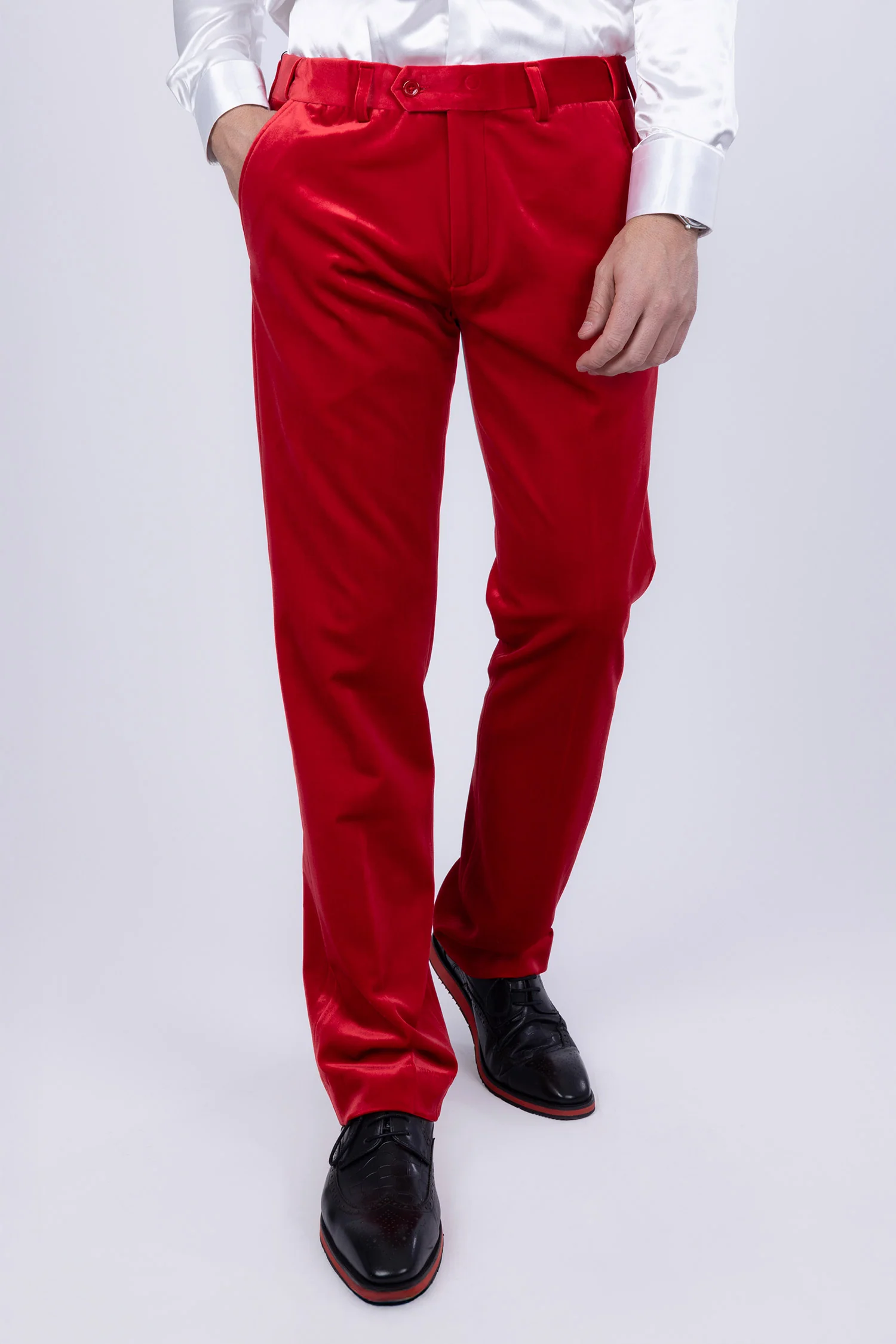 Fluffad Velvet Pants - Image 8