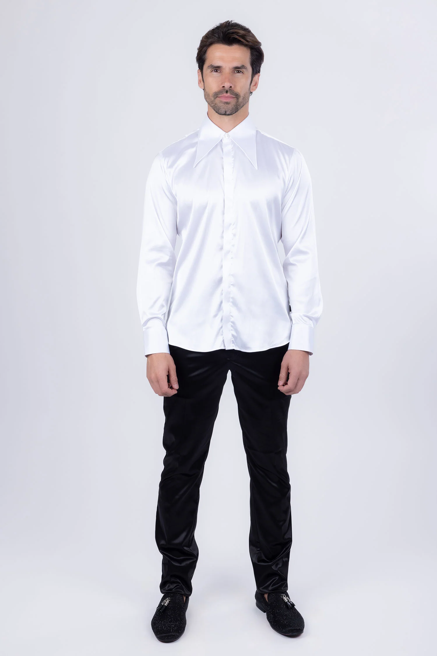 Frillspear Shiny Long Sleeve Shirt - Image 21
