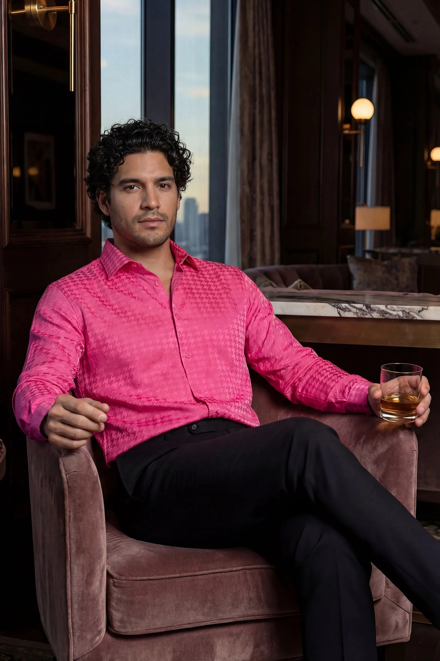 Geo Man Long Sleeve Shirt - Image 2