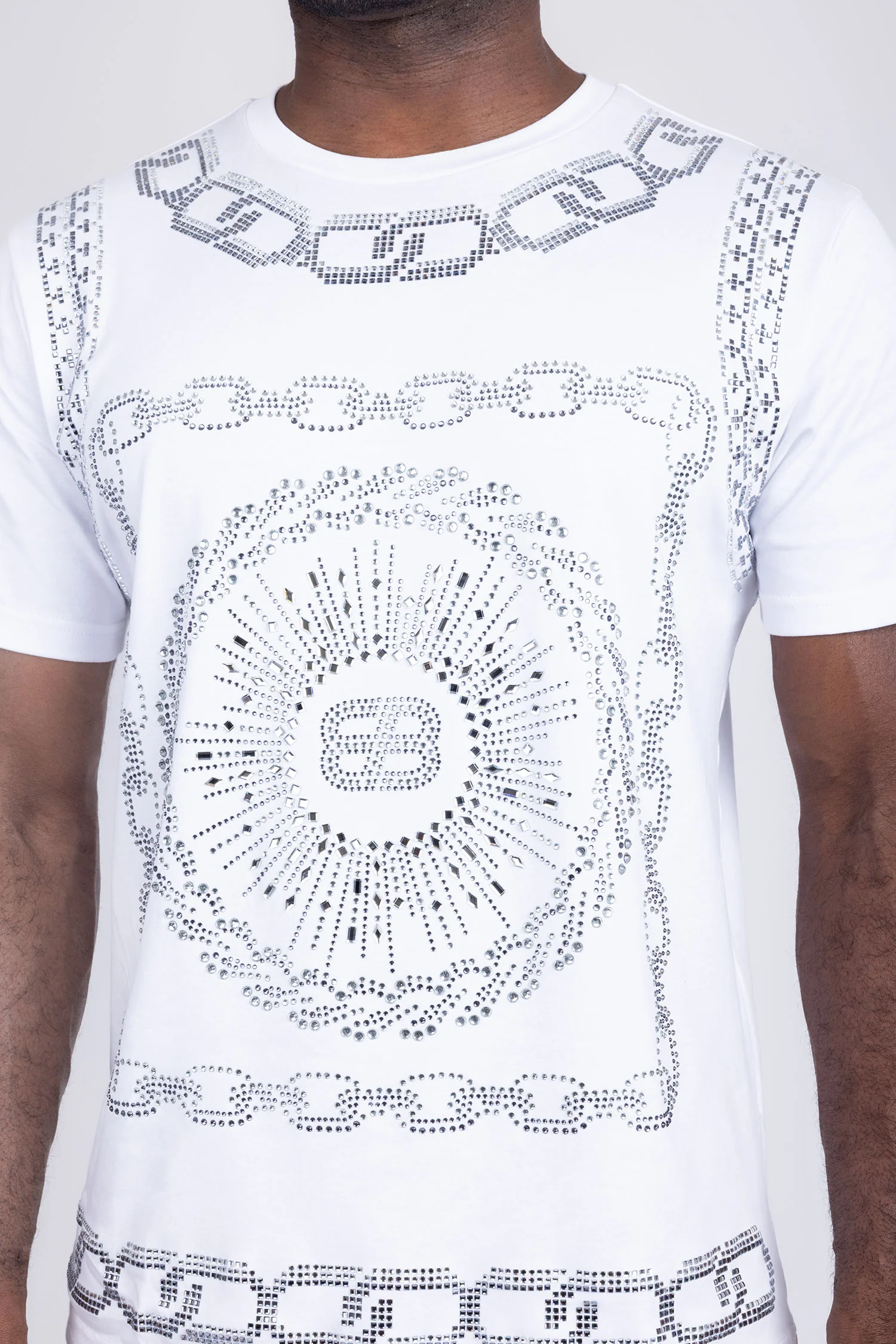Gyves Rhinestone T-Shirt - Image 15