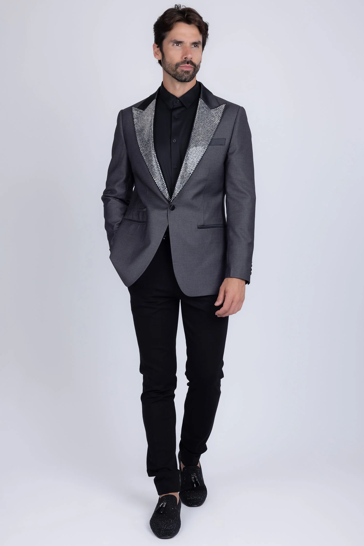 Halong Rhinestone Blazer - Image 21