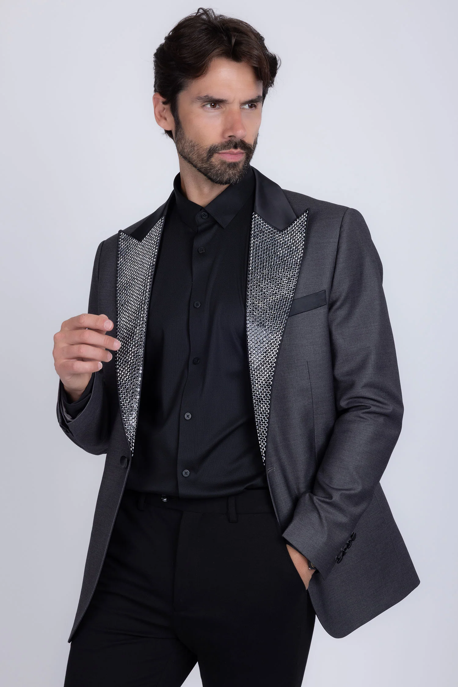 Halong Rhinestone Blazer - Image 24