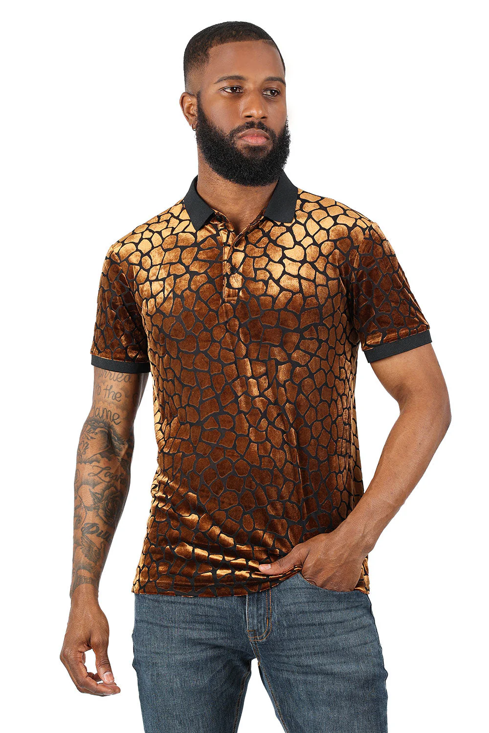 Hidden Leopard Polo Shirt - Image 13