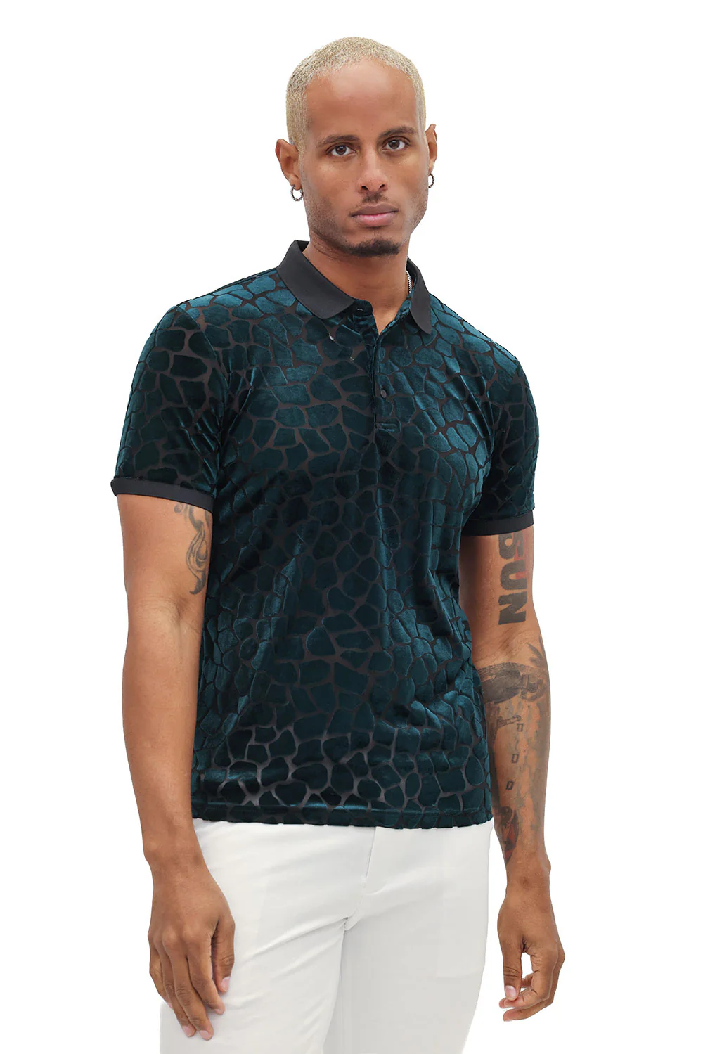 Hidden Leopard Polo Shirt - Image 6