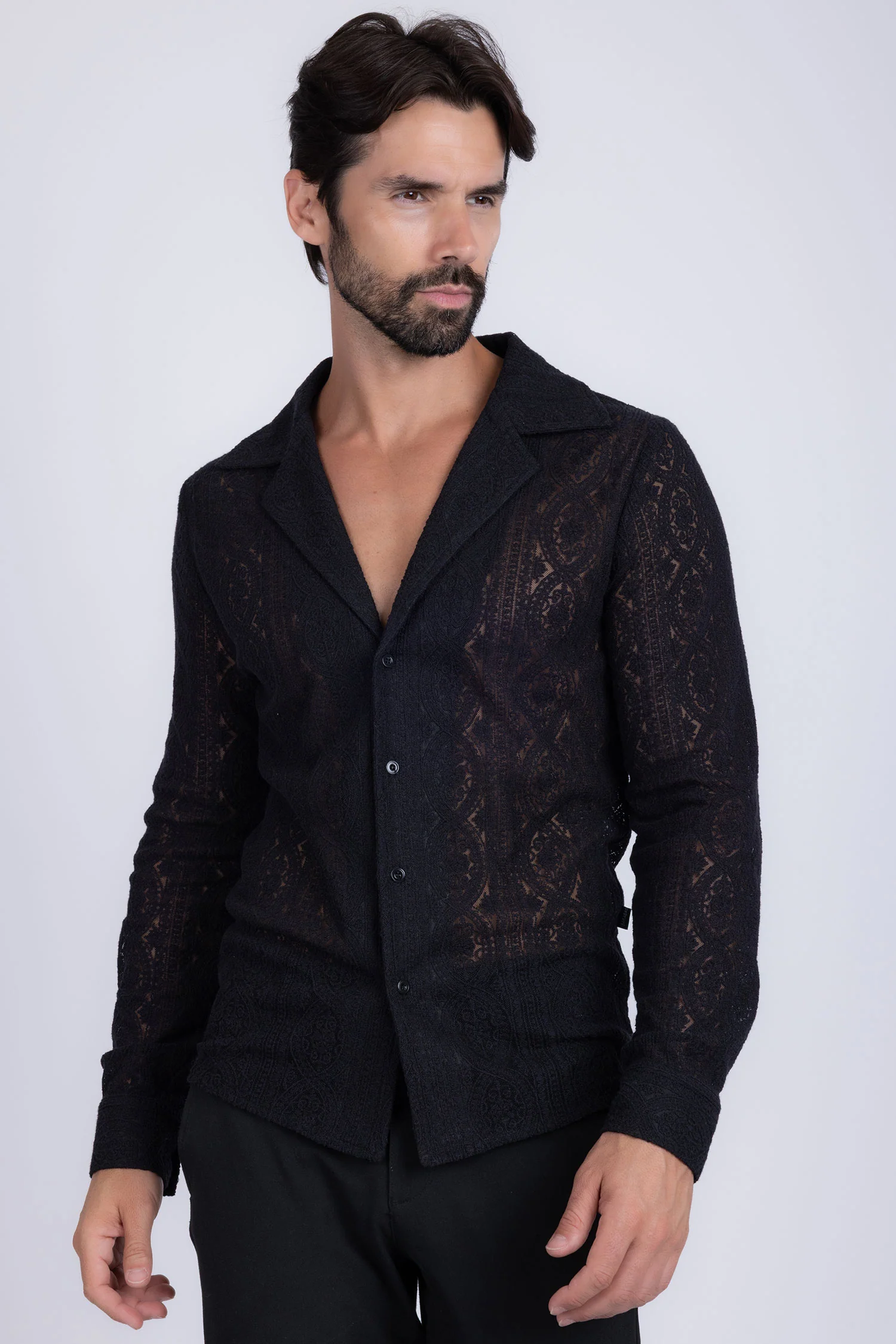 Janeiro Embroidered Long Sleeve Shirt - Image 12