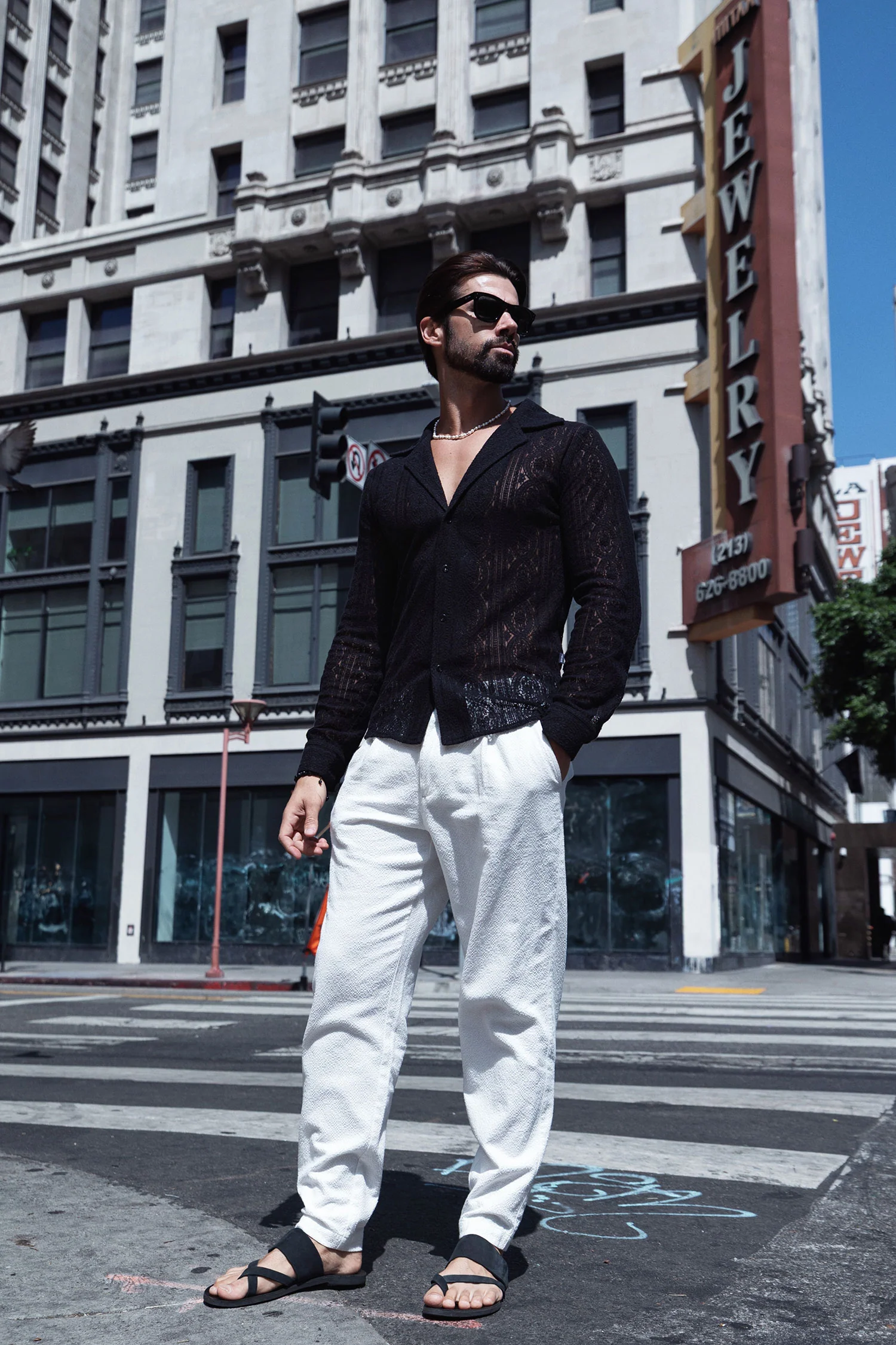 Janeiro Embroidered Long Sleeve Shirt - Image 2