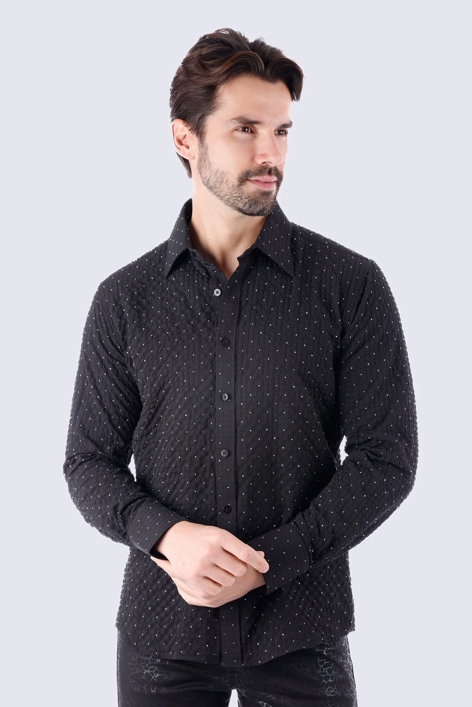 Jurox Rhinestone Long Sleeve Shirts - Image 5