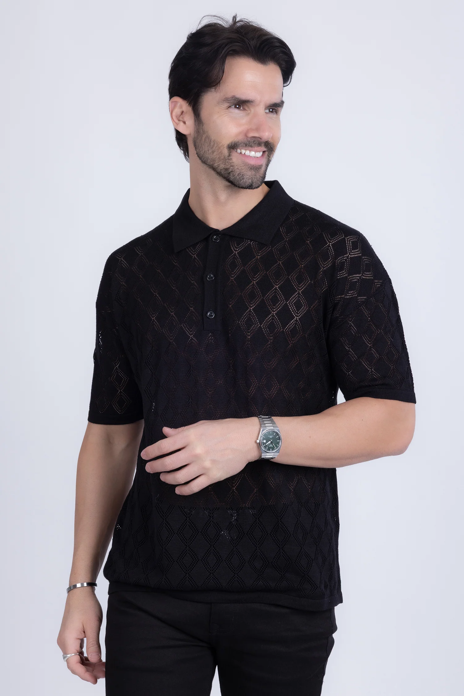 Lagos Geometric Polo Shirt - Image 20