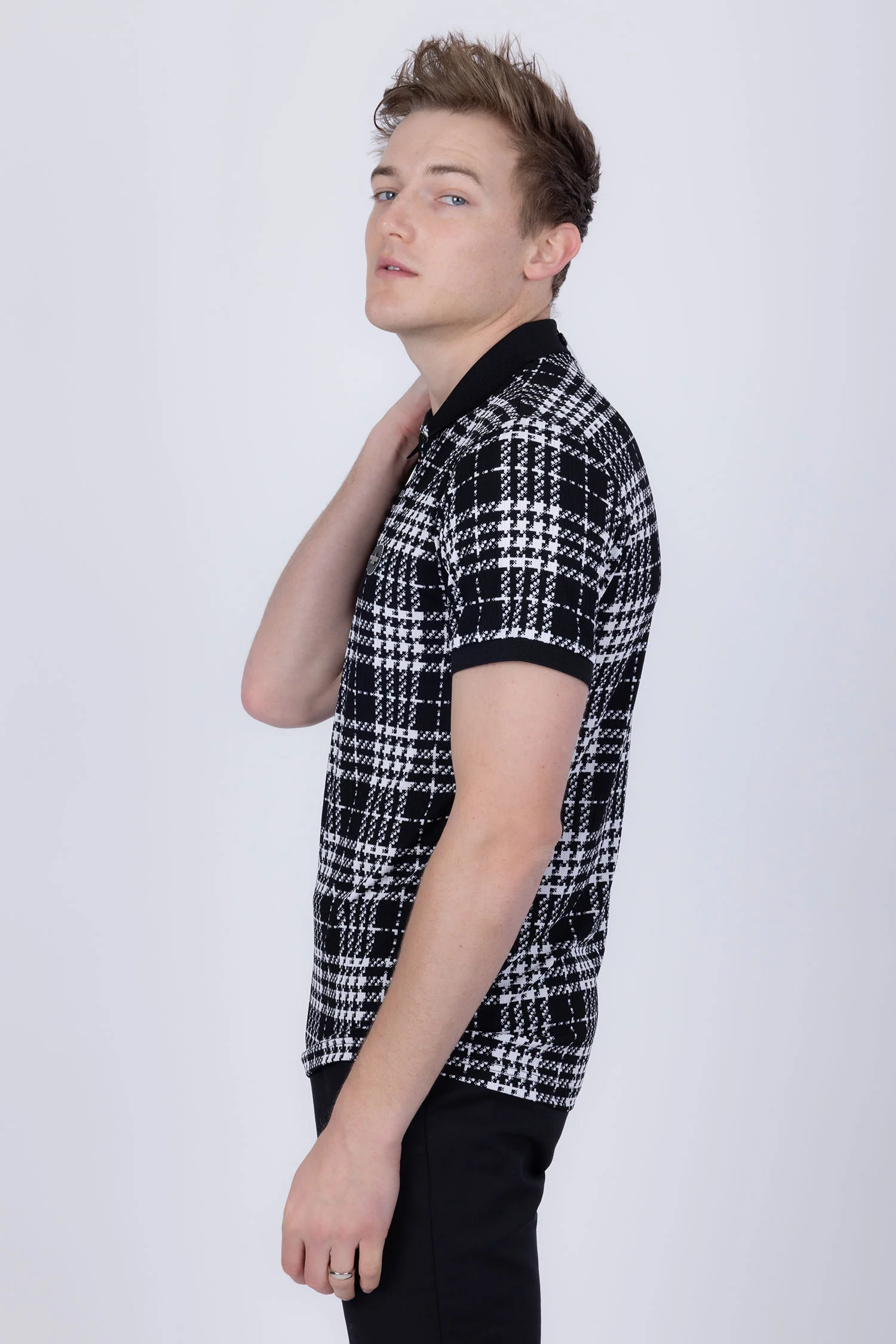 Manila Weave Polo Shirt - Image 12