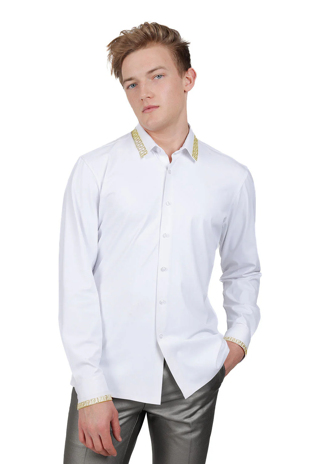 MEANDRO BORDERS Long Sleeve Shirt - Image 23