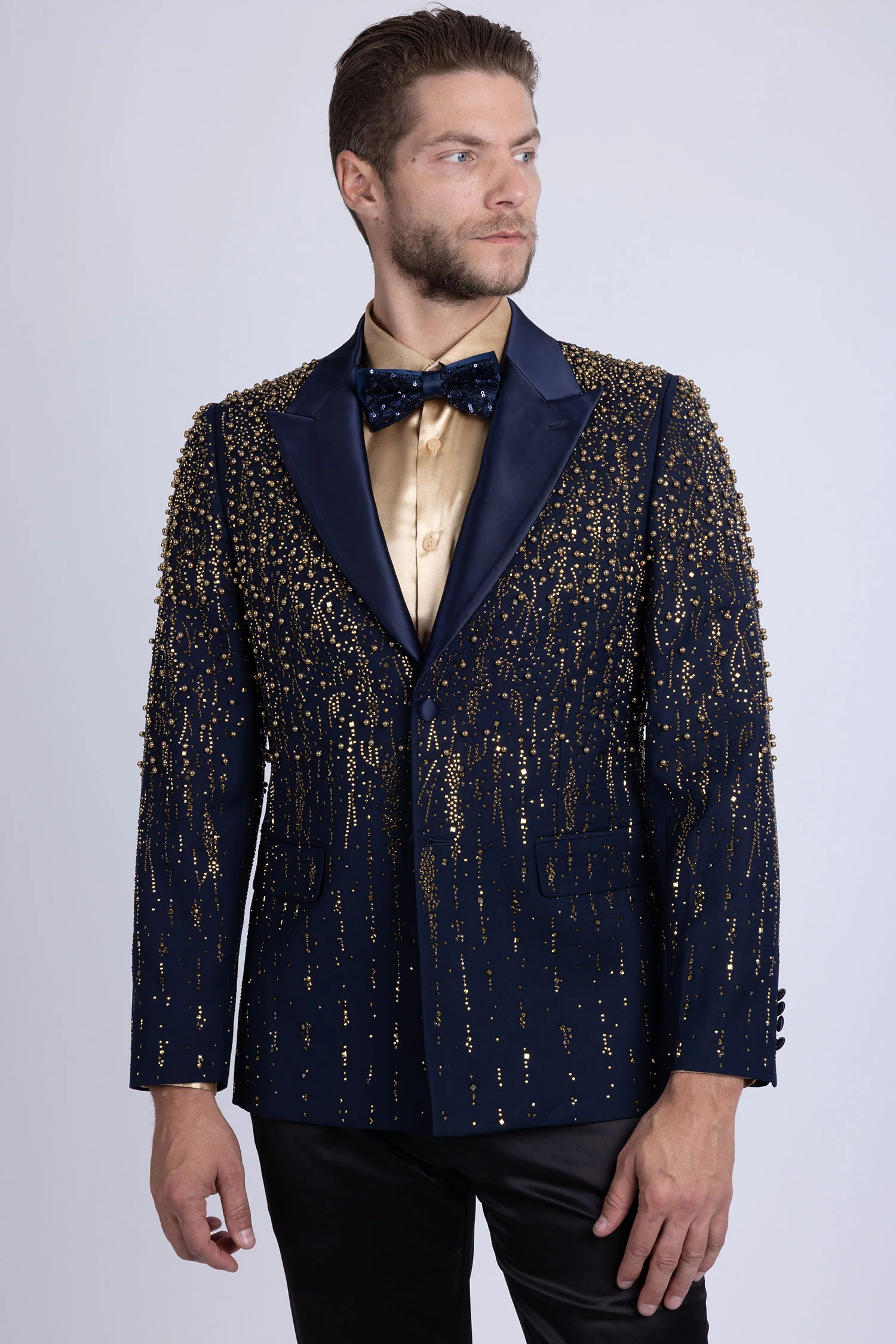 Midnight Rain Rhinestone Blazer - Image 17