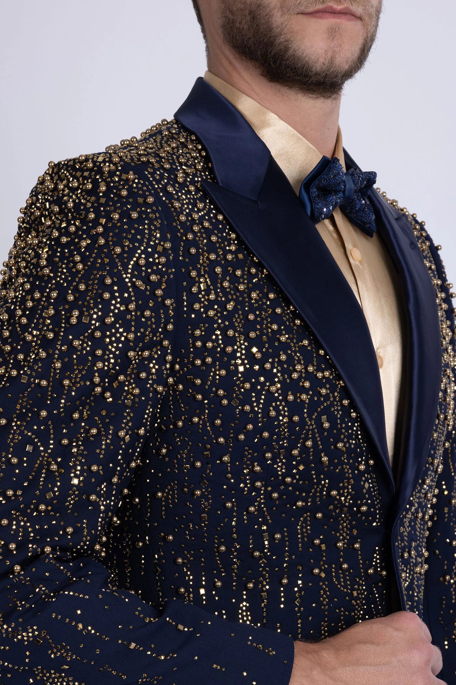 Midnight Rain Rhinestone Blazer - Image 21