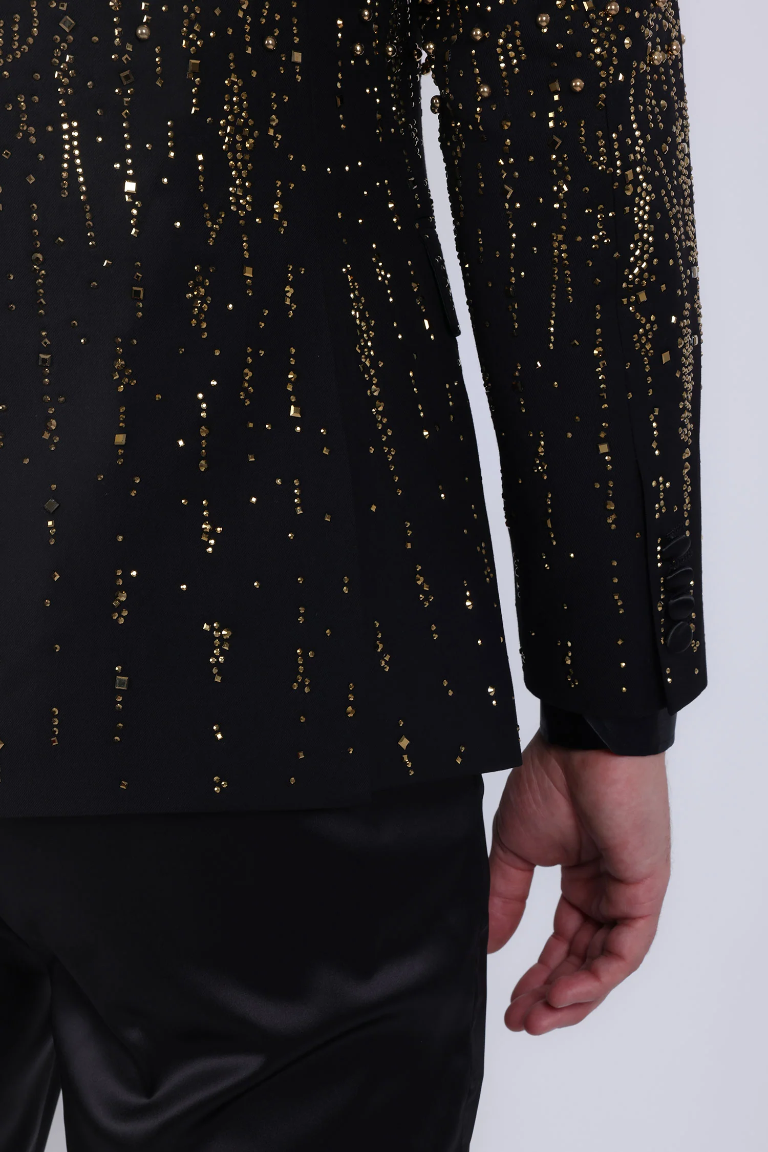 Midnight Rain Rhinestone Blazer - Image 33