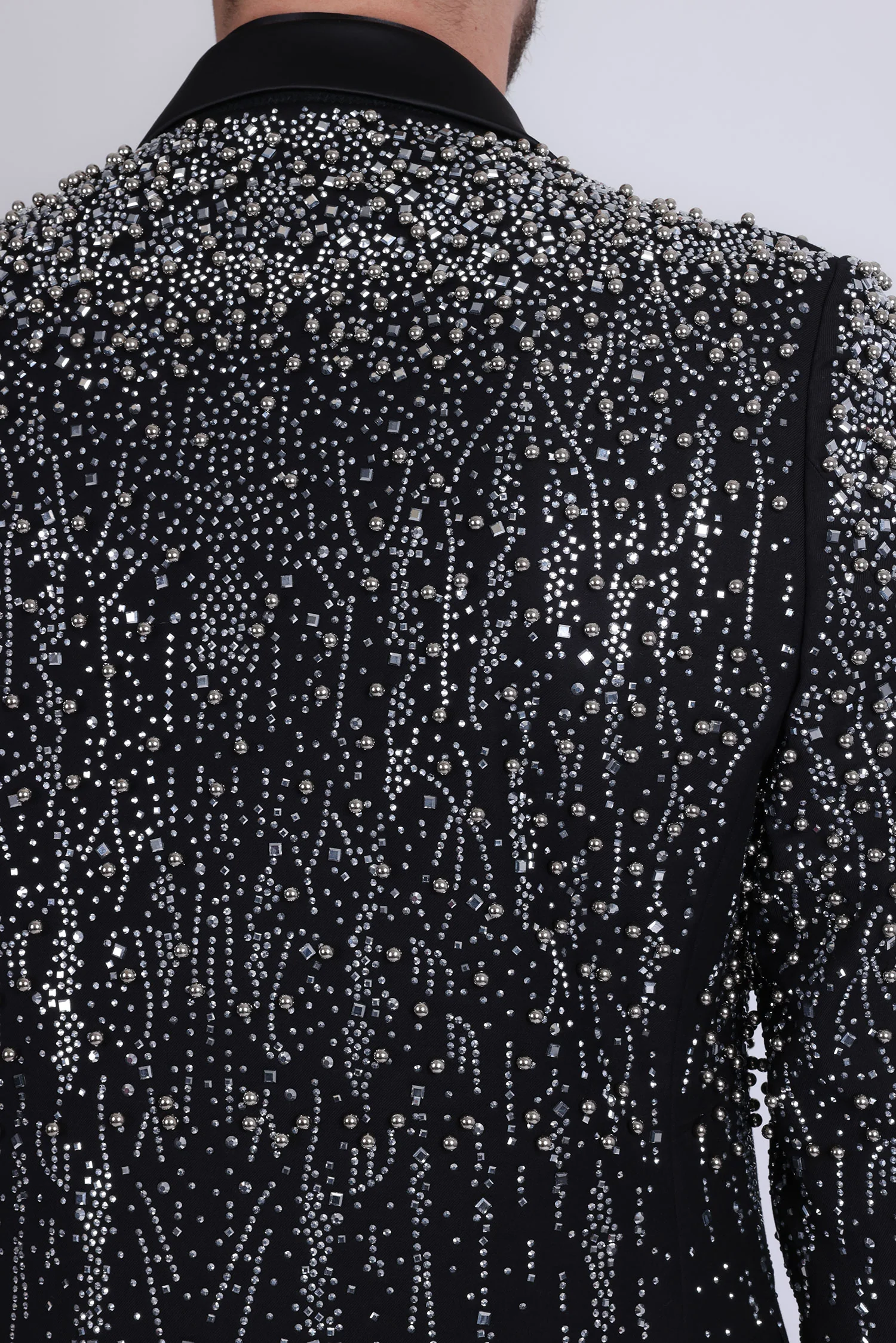 Midnight Rain Rhinestone Blazer - Image 42