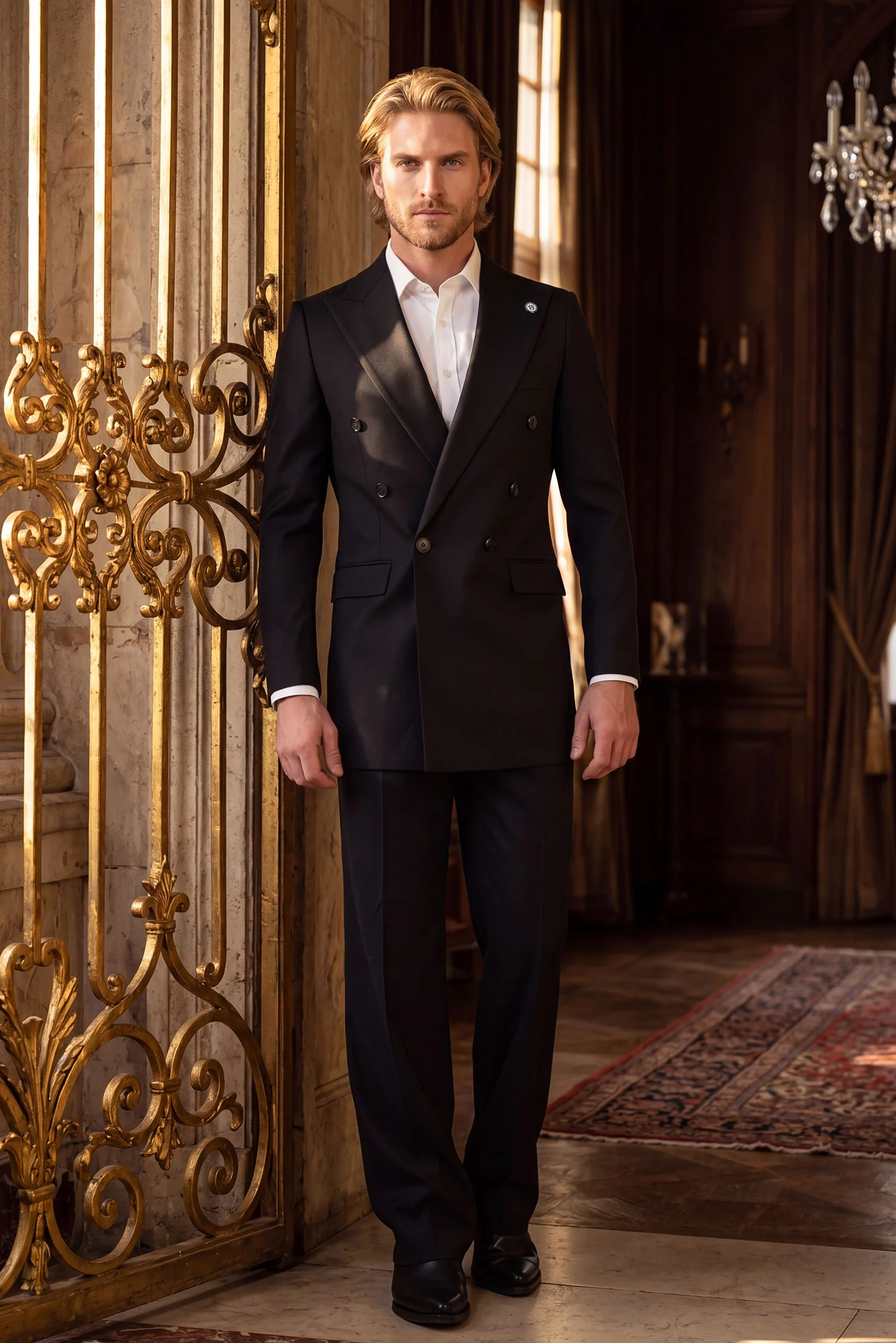 Mistcape Stable Peak Lapel Suit - Image 2