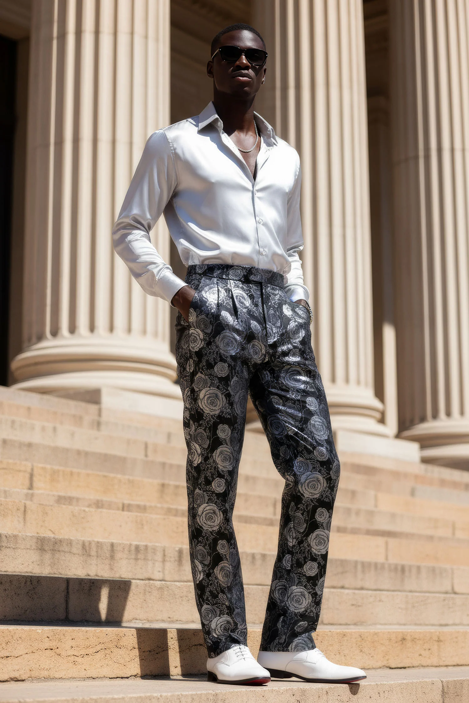 Munich Floral Pants - Image 2