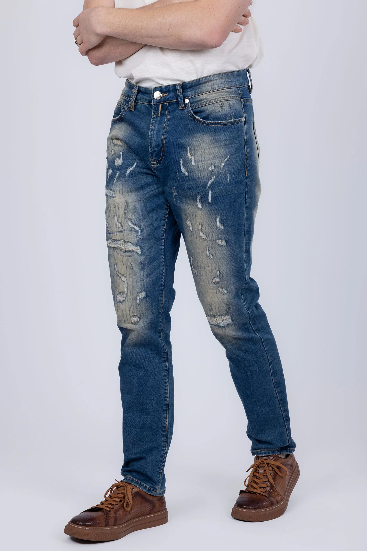 Naples Ripped Jeans - Image 4
