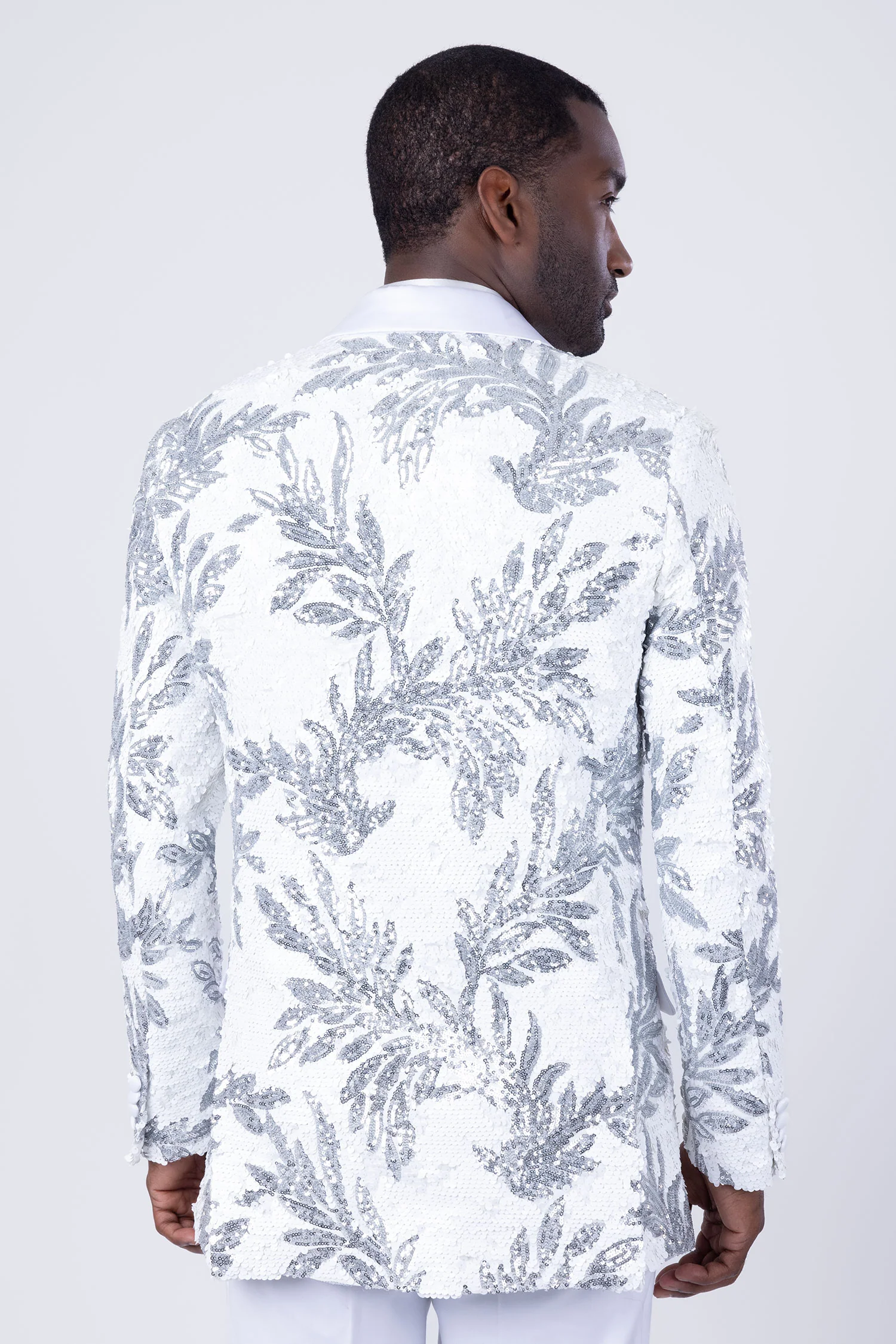 Nolara Sequin Floral Blazer - Image 16