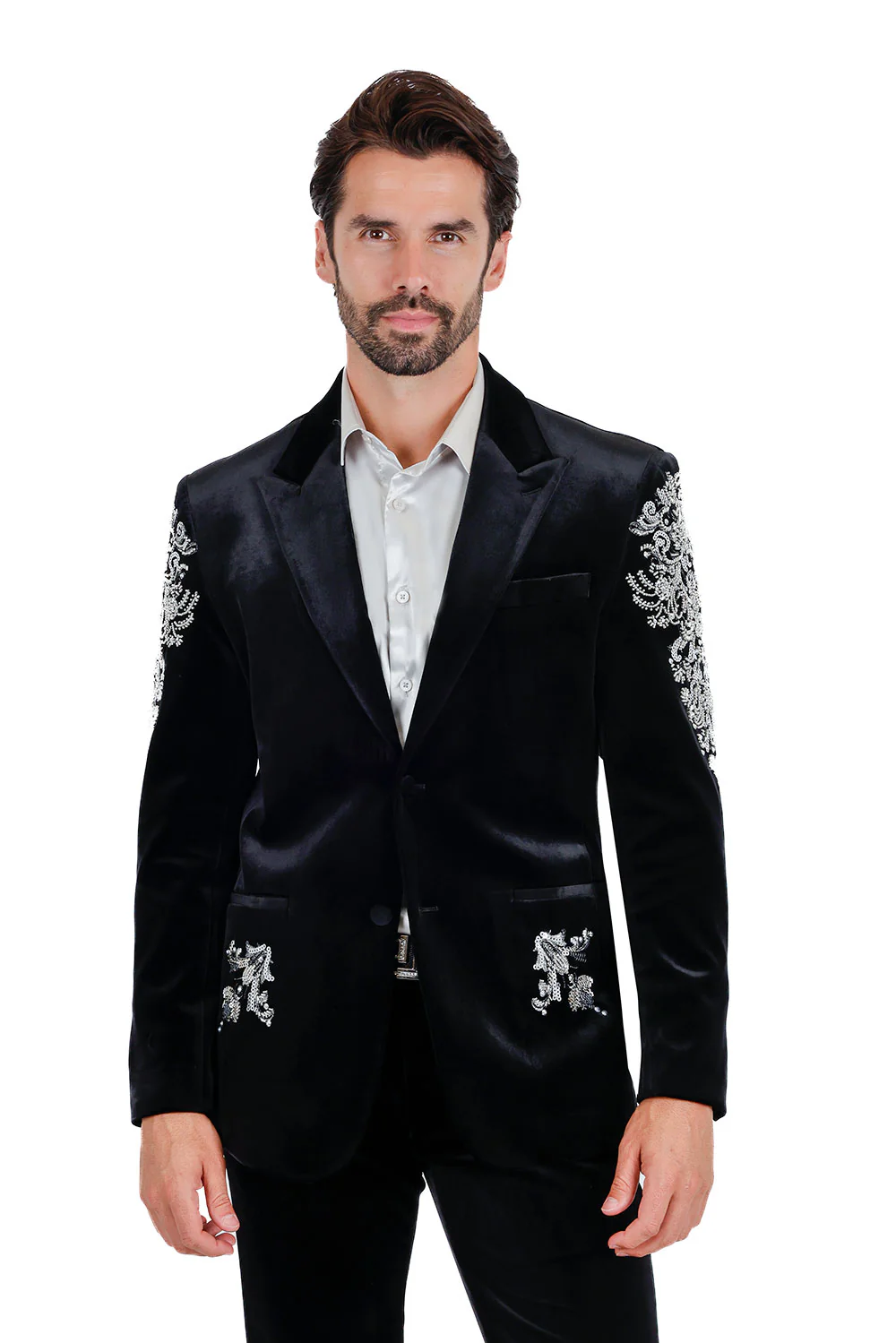 Palermo Passion Velvet Sequin Blazer - Image 13