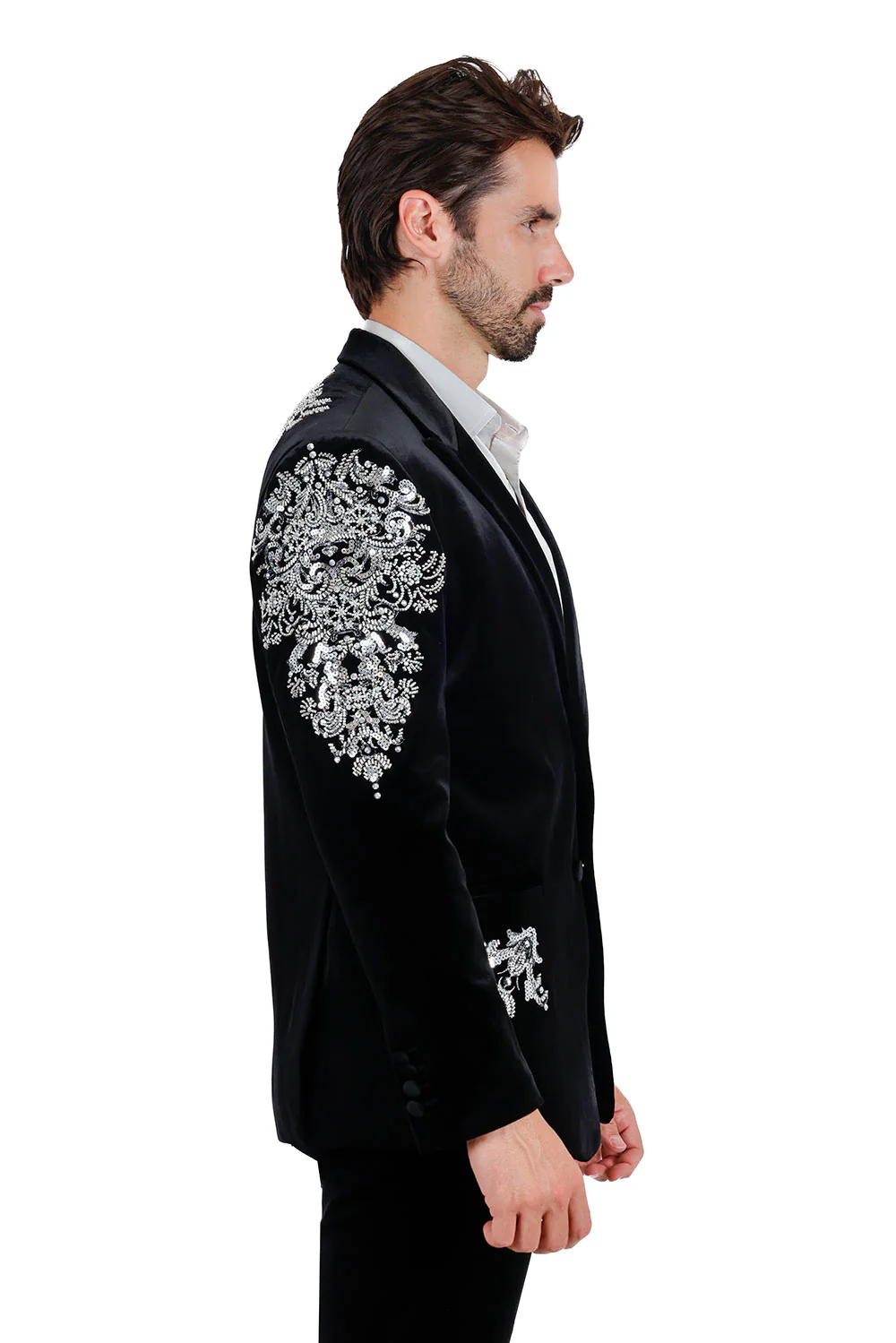 Palermo Passion Velvet Sequin Blazer - Image 14
