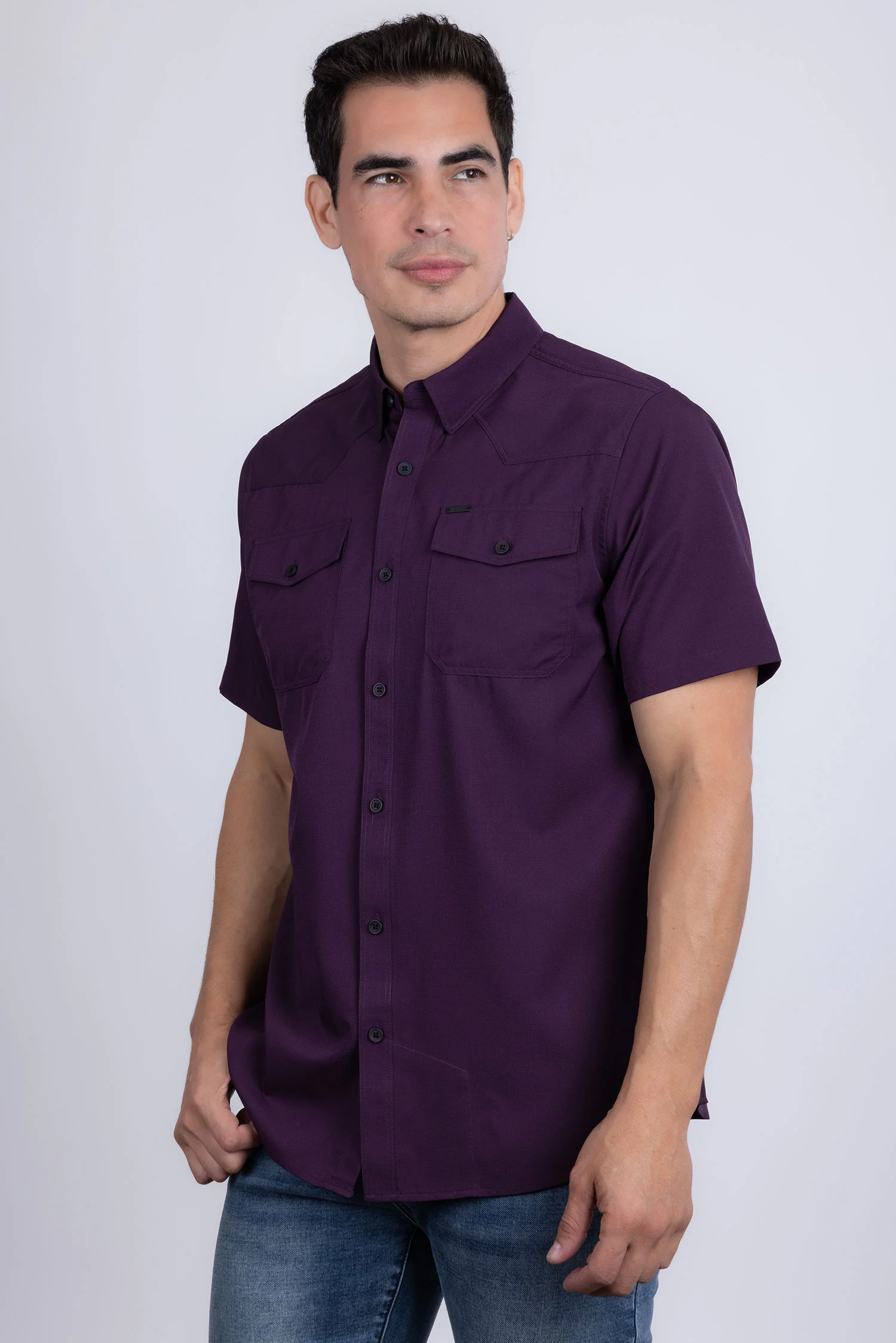 Petersburg Stretch Short Sleeve Shirt - Image 36