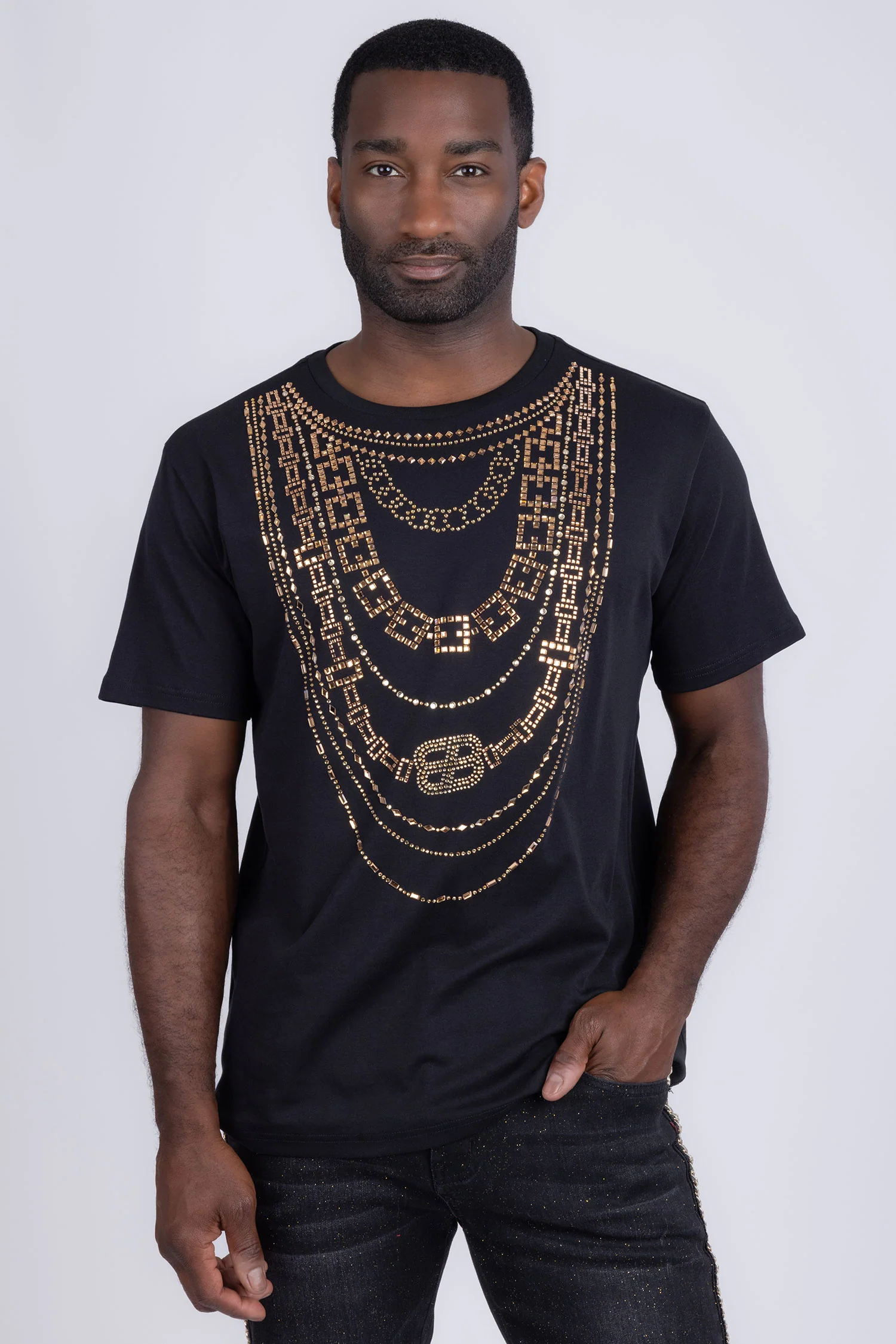 Piccadilly Rhinestone T-Shirt - Image 7