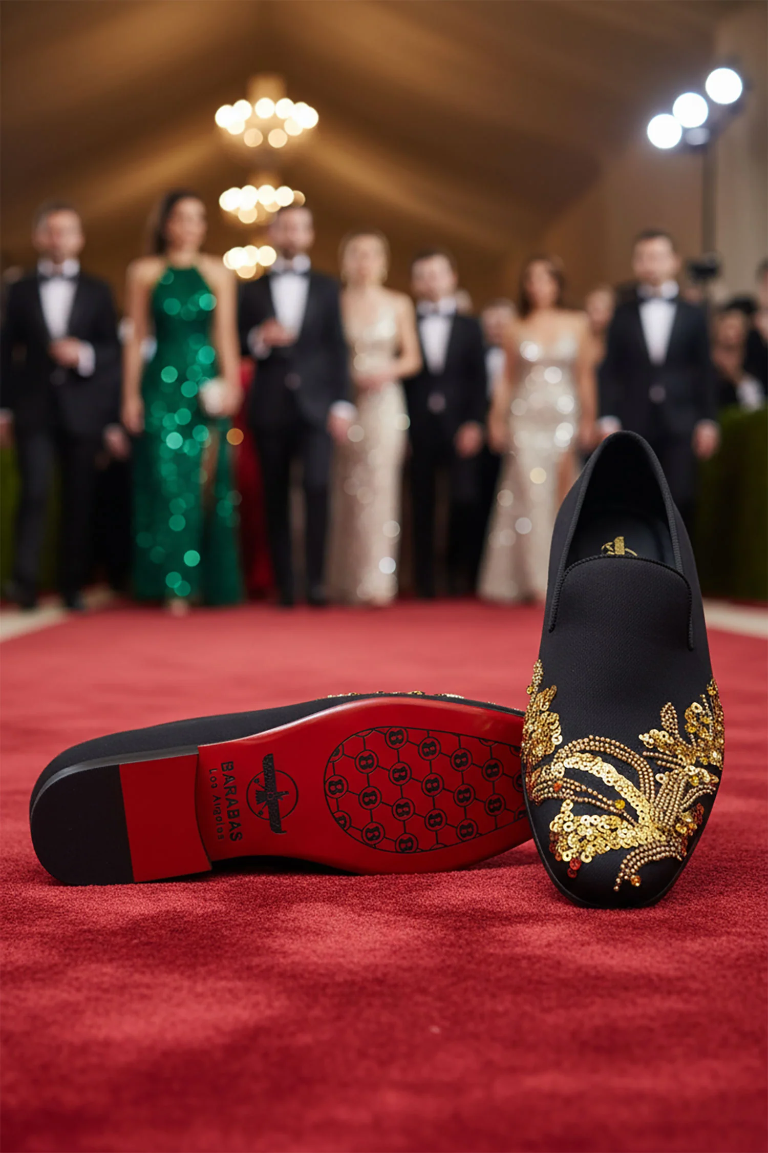Porto Sequin Loafers Shoes - Image 2