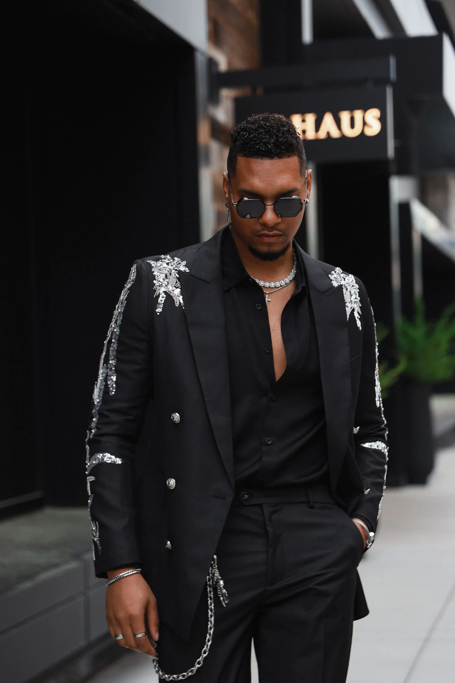 Porto Sequin Suit - Image 7