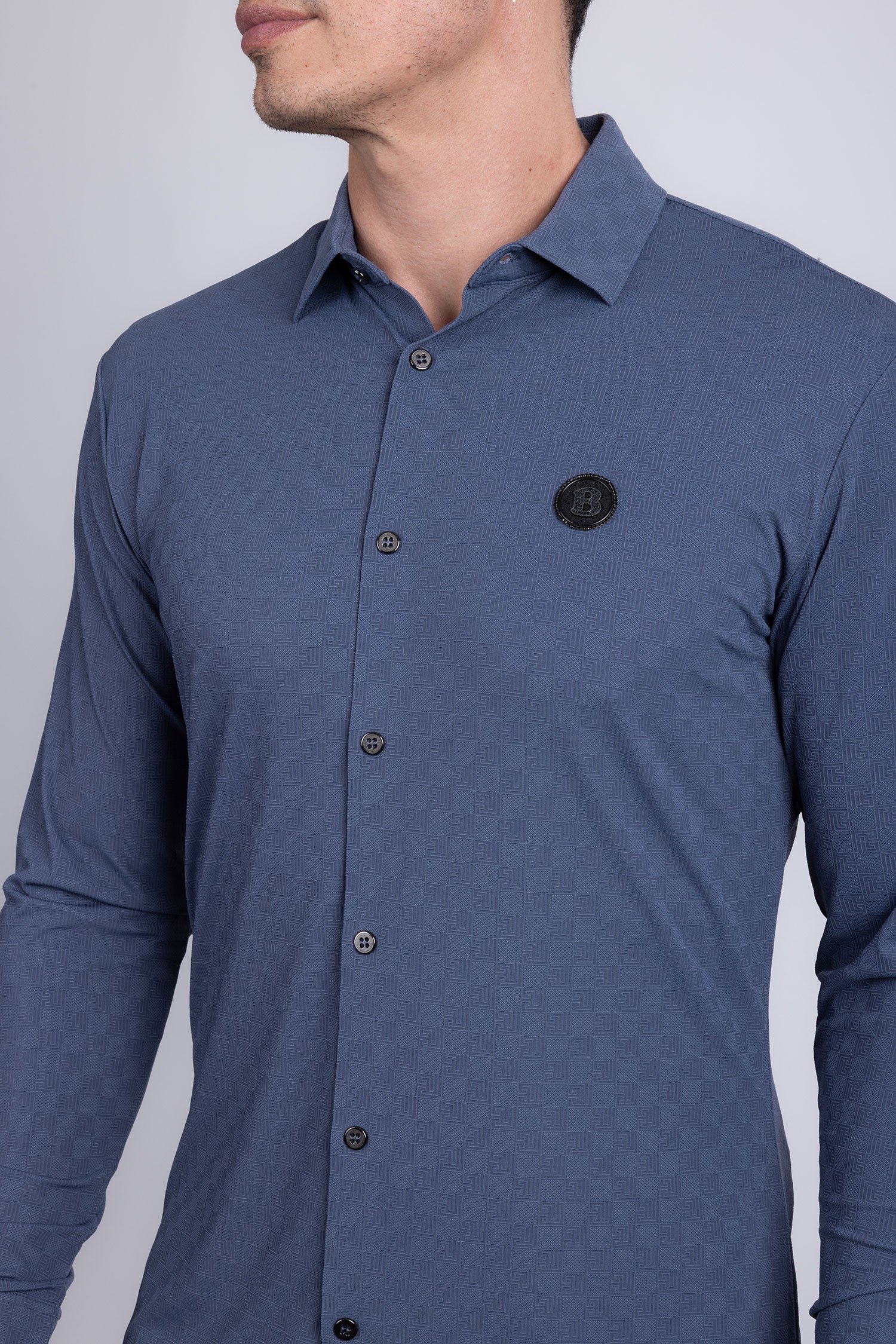 Qingdao Patterned Long Sleeve Shirt - Image 12