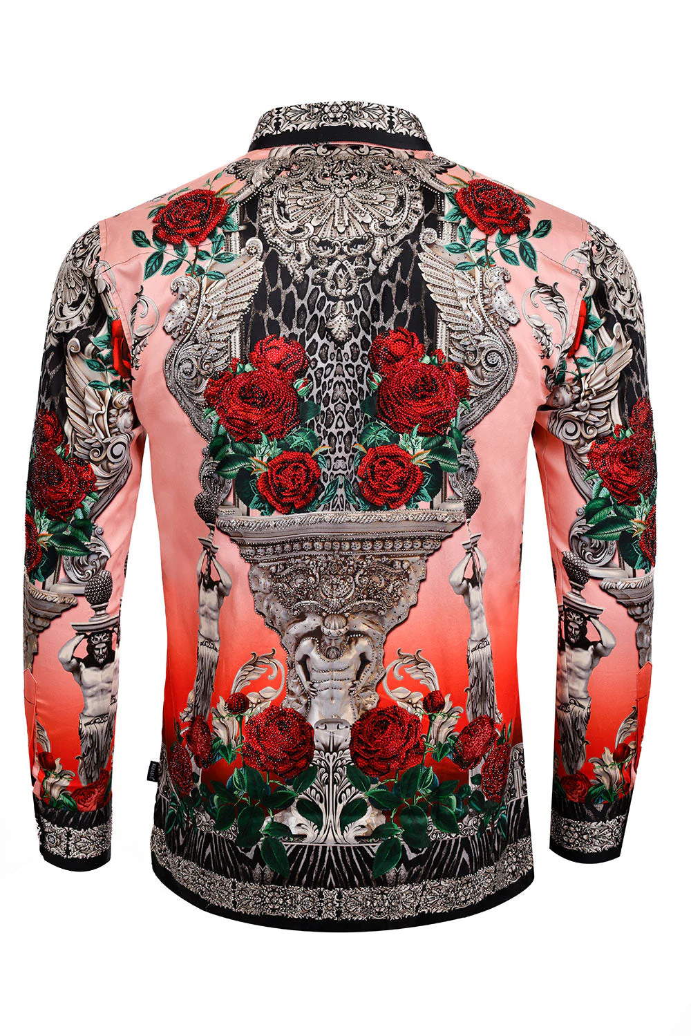 Radiant Sculpt Rhinestone Long Sleeve Shirt - Image 24