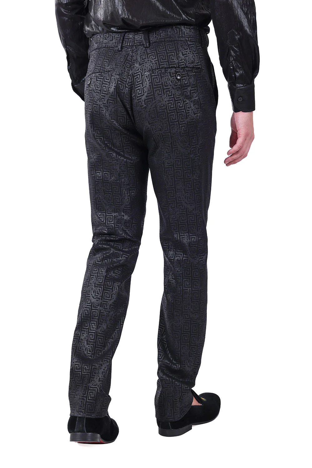 Royal Sweets Greek Key Chino Pants - Image 5