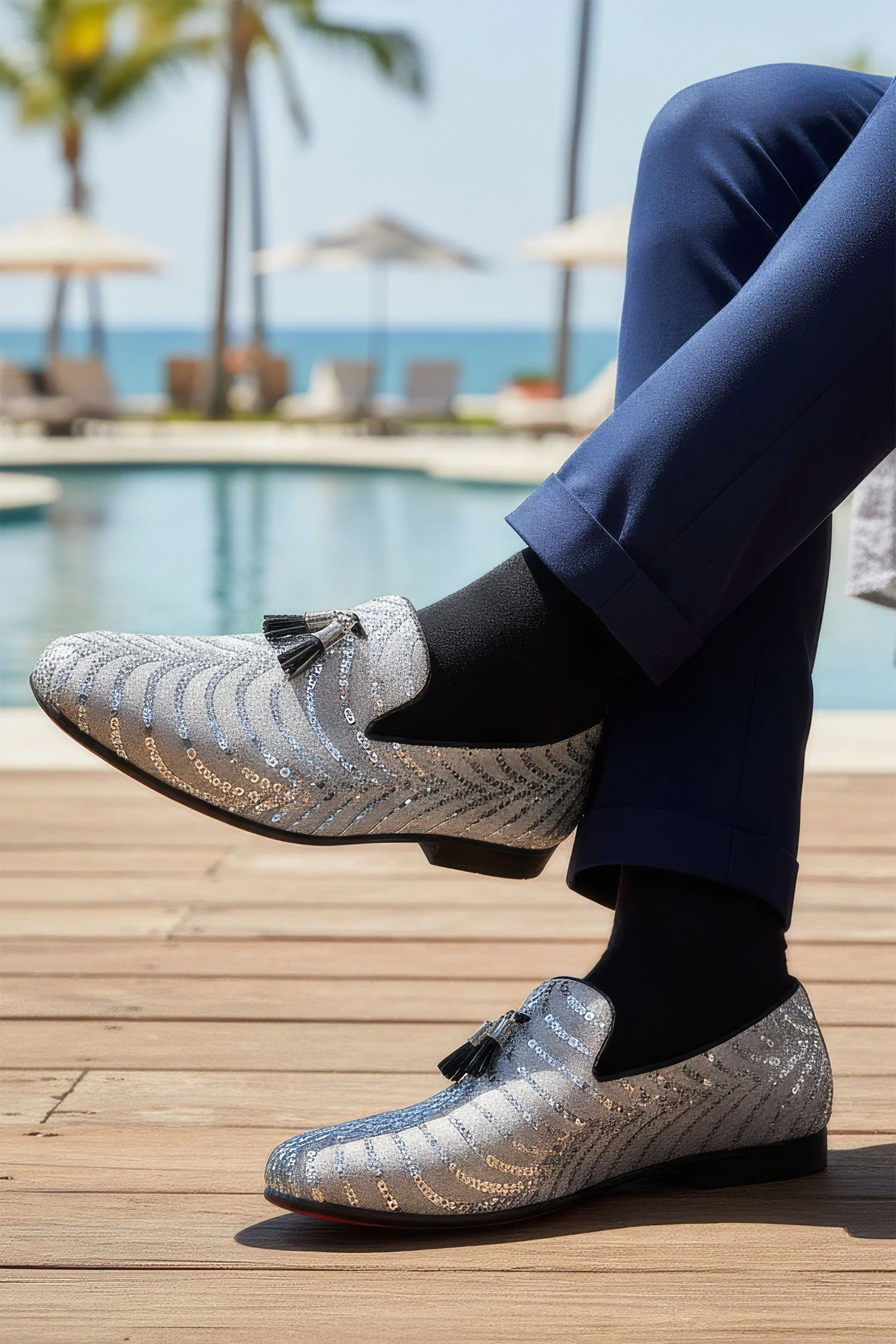 Royalty High Tassel Loafers - Image 3