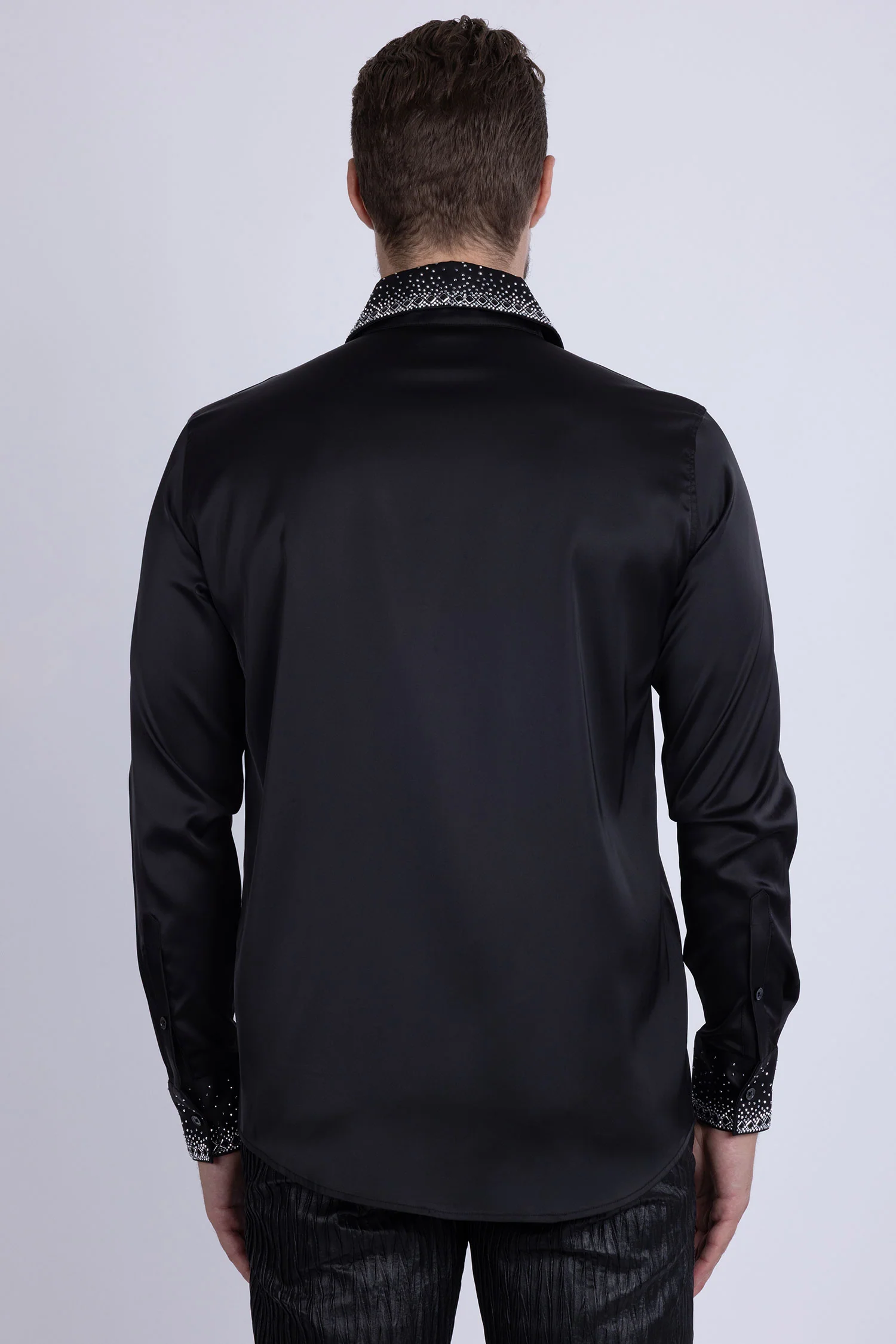 Slinket Rhinestone Long Sleeve Shirt - Image 22