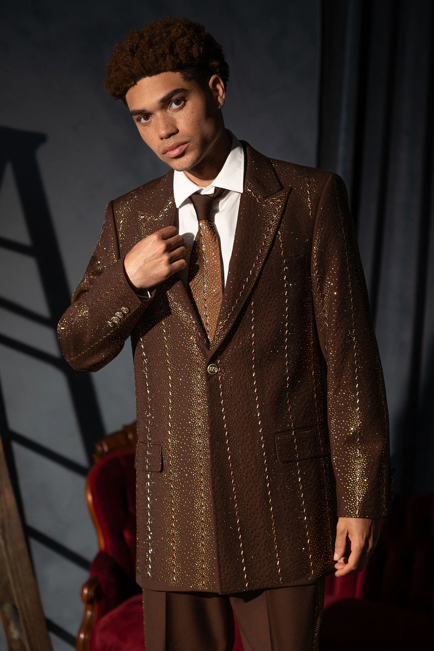 Slinket Rhinestone Suit - Image 6