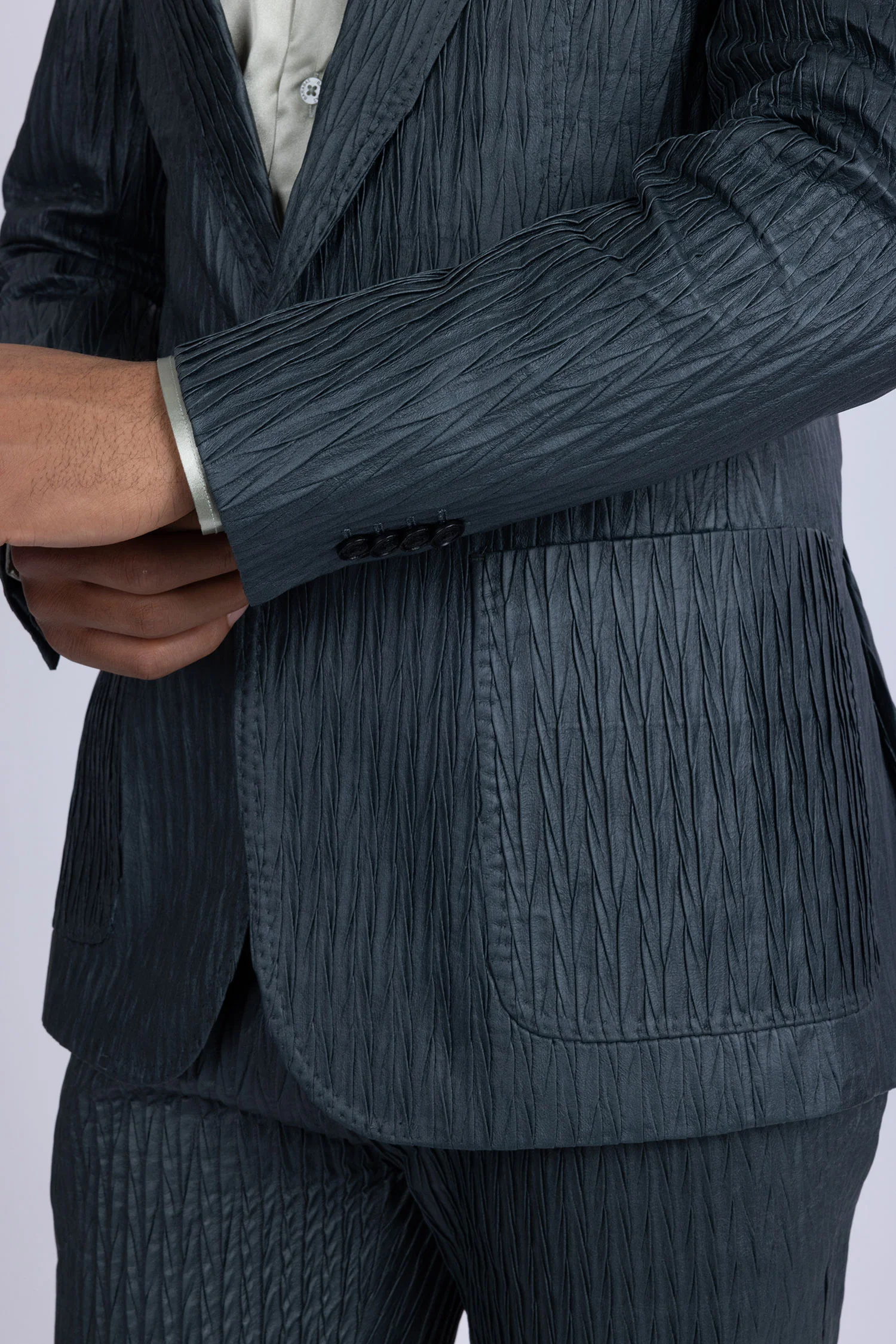 Sofia Textured Suit - Image 26