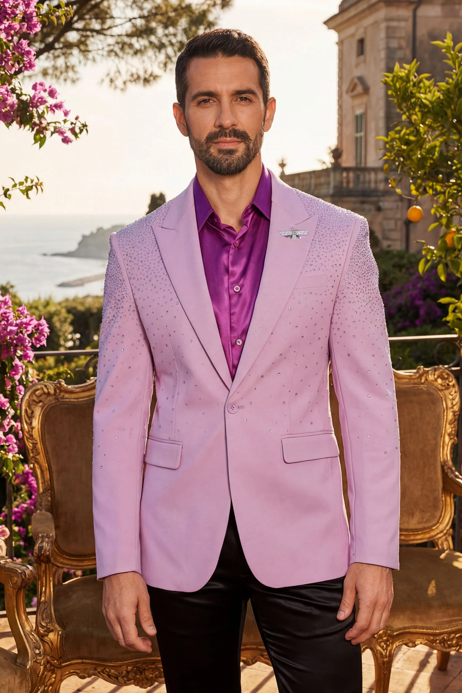 Splendor Cast Rhinestone Blazer - Image 18