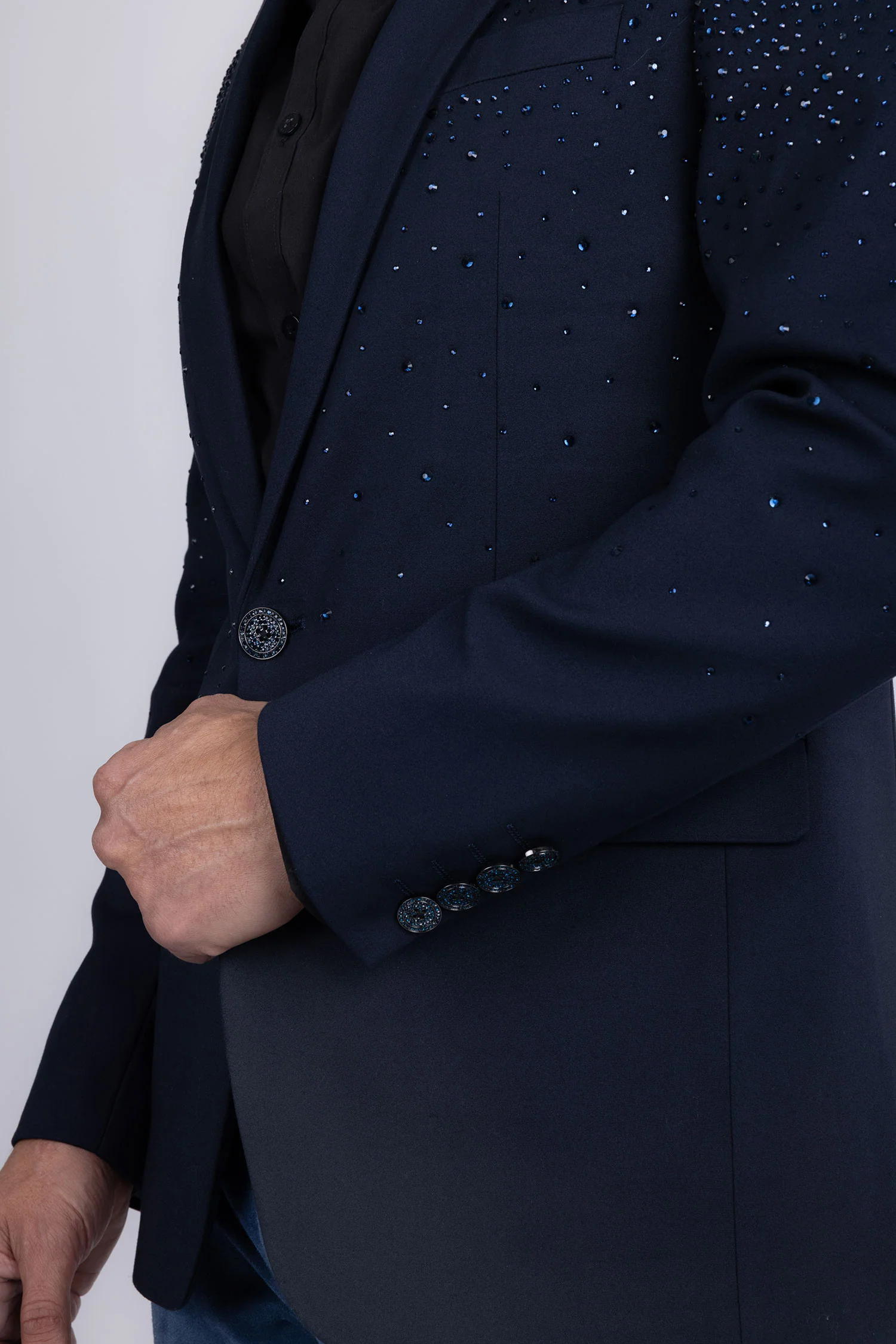 Splendor Cast Rhinestone Blazer - Image 25
