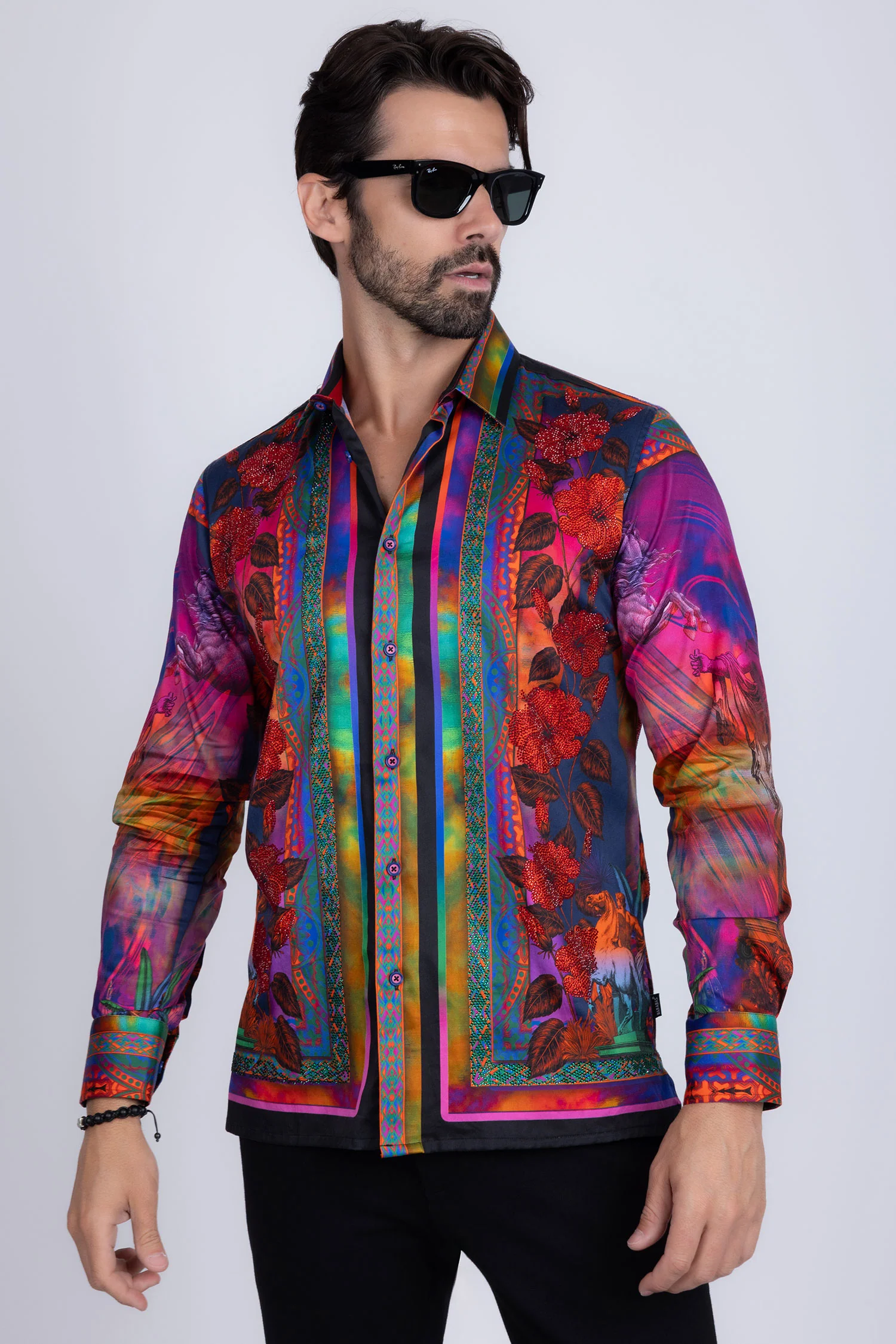 Squinting Dash Stone Long Sleeve Shirt - Image 5