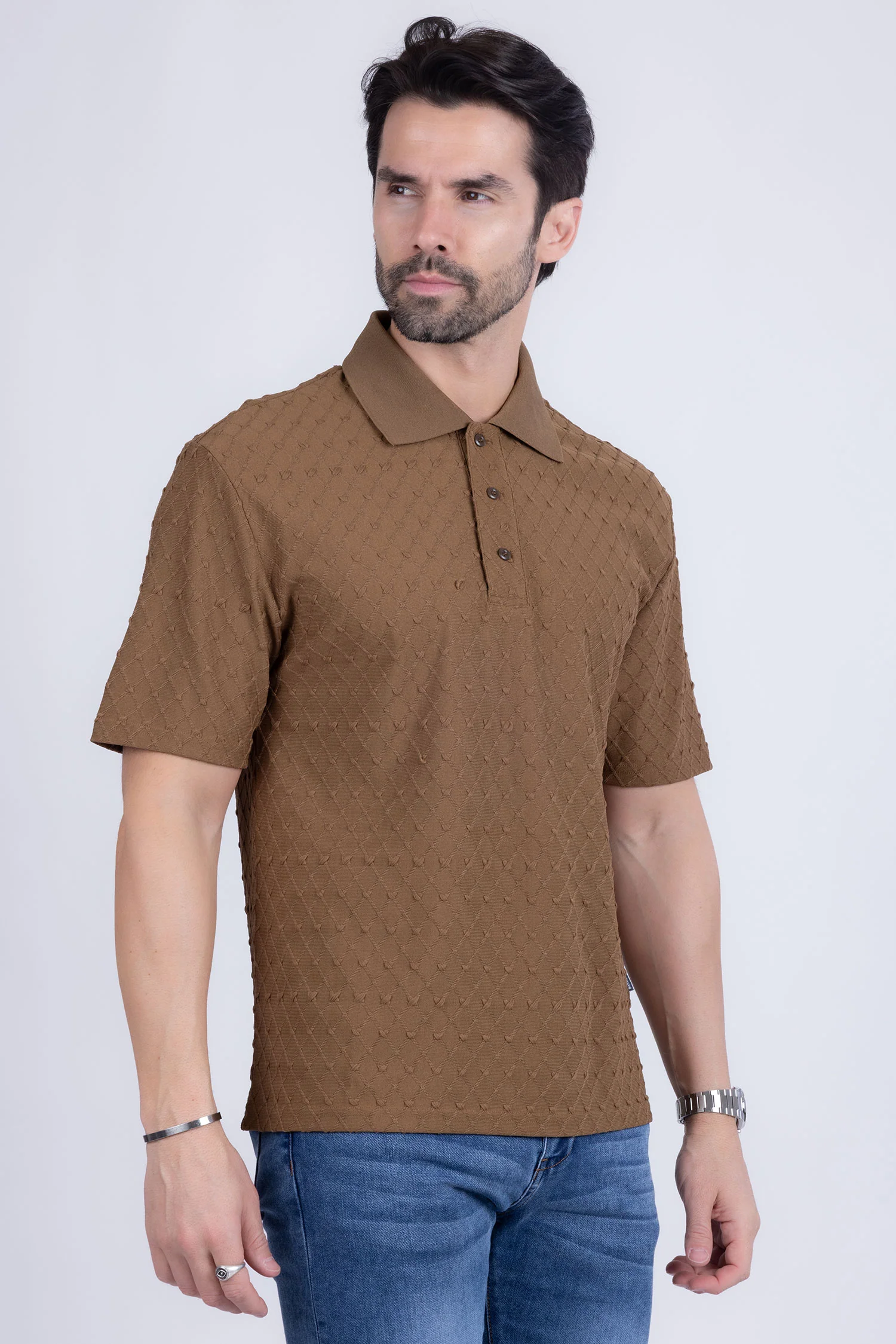 Sydney Geometric Polo Shirt - Image 13