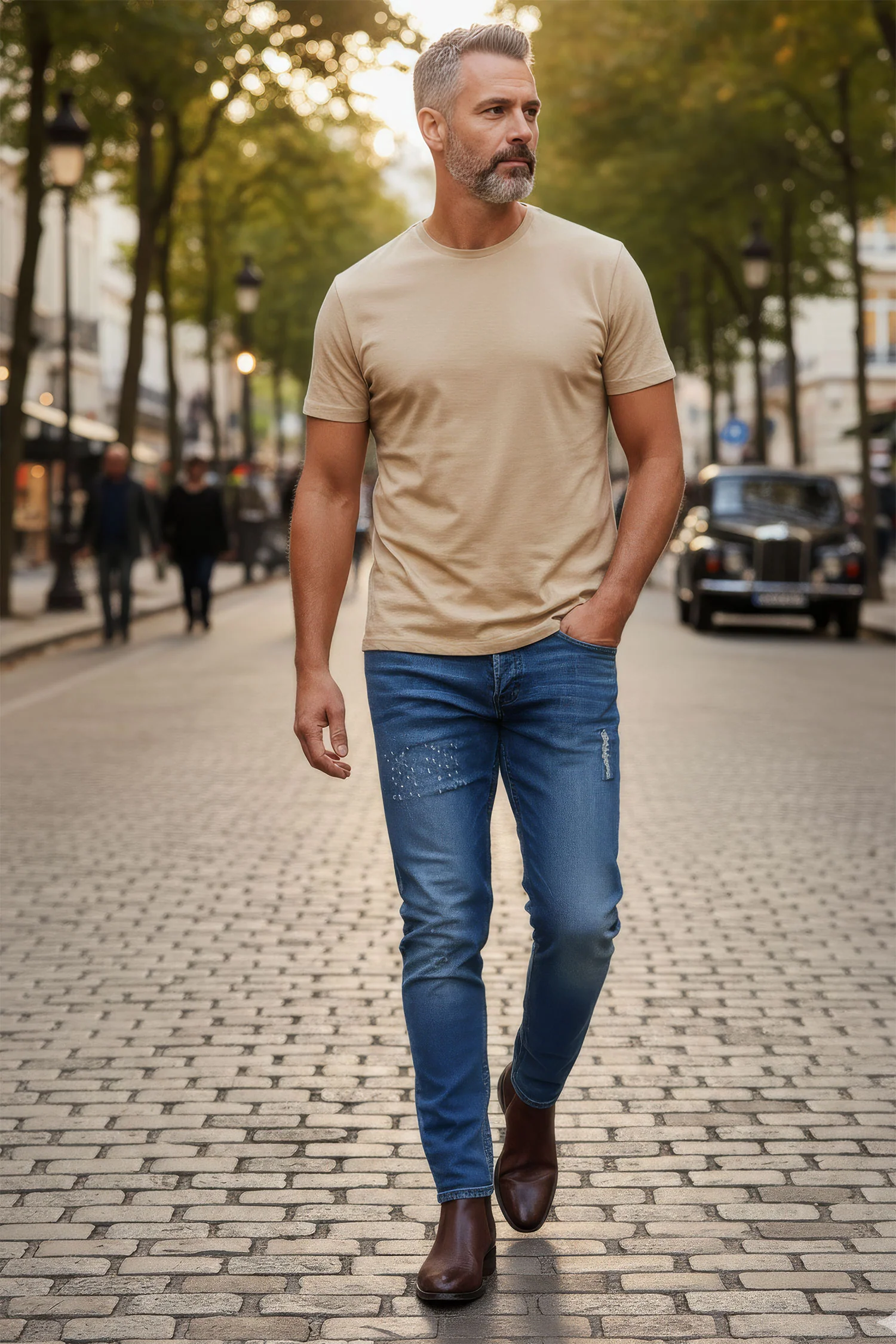 Trendy basics Crew-Neck T-Shirt - Image 4