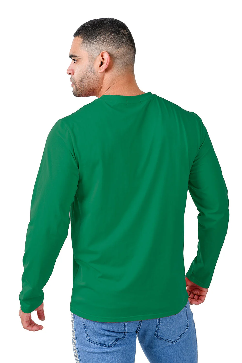 Trendy basics Long Sleeve Crew Neck T-Shirt - Image 11