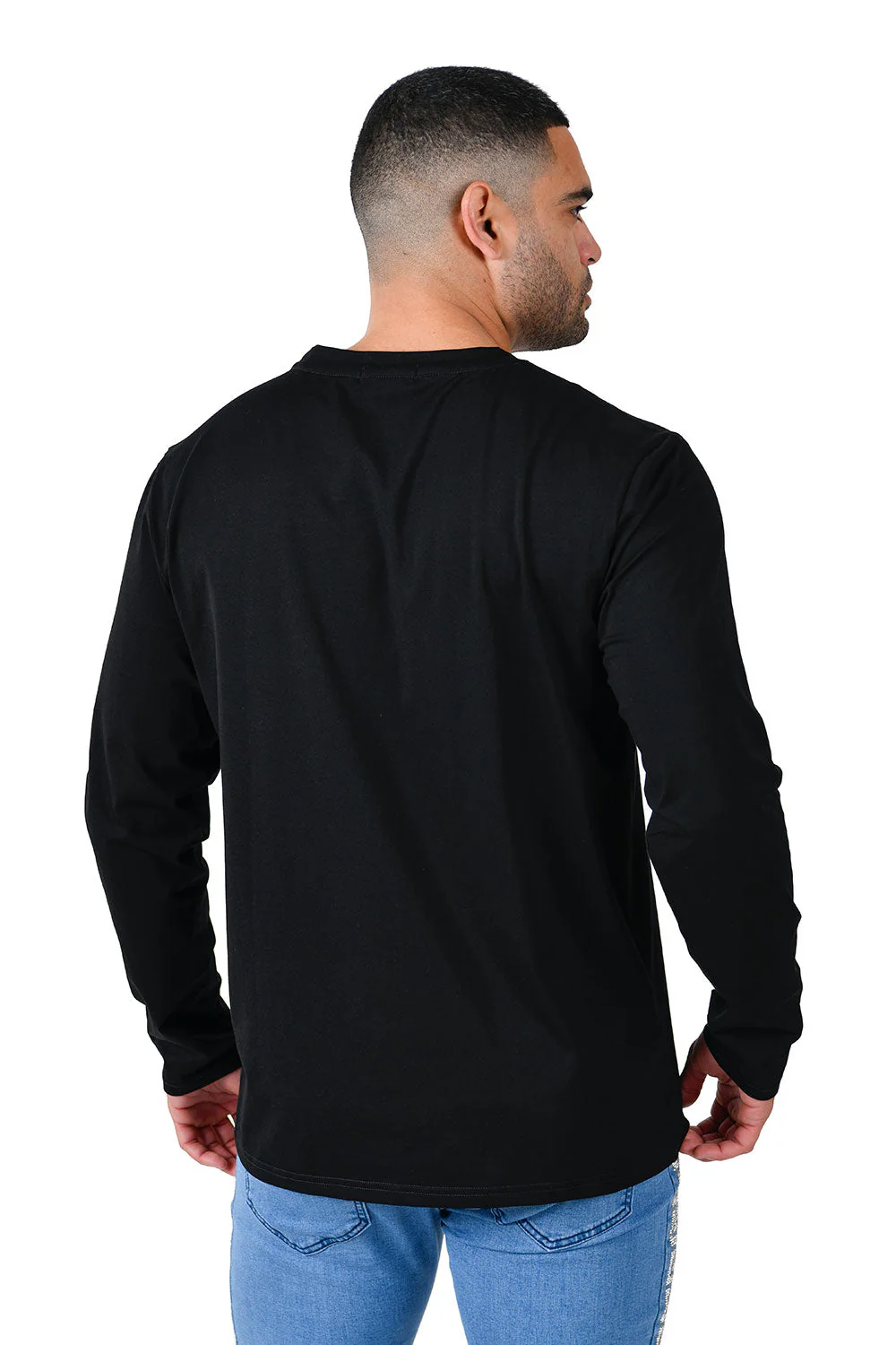 Trendy basics Long Sleeve Crew Neck T-Shirt - Image 13