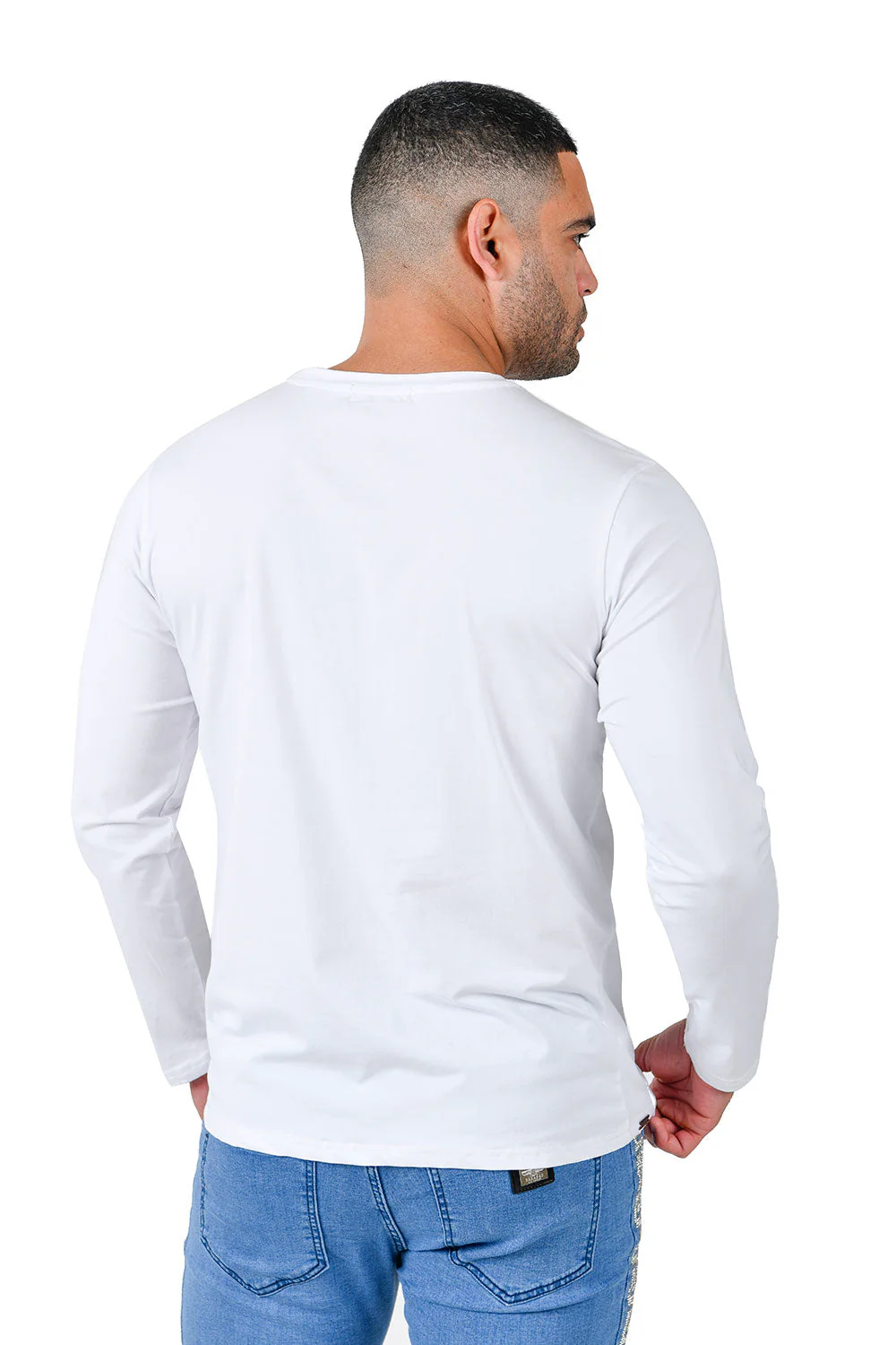 Trendy basics Long Sleeve Crew Neck T-Shirt - Image 17