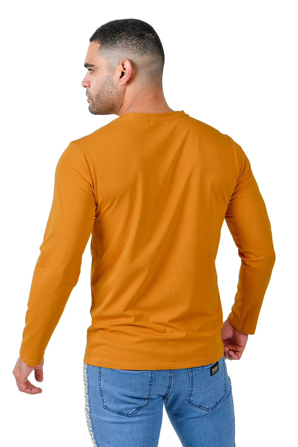 Trendy basics Long Sleeve Crew Neck T-Shirt - Image 25