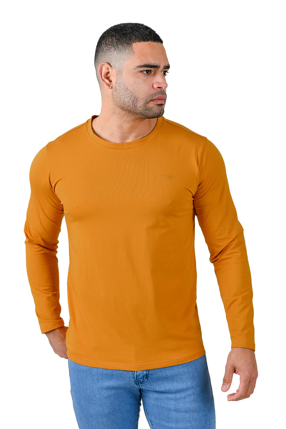 Trendy basics Long Sleeve Crew Neck T-Shirt - Image 26