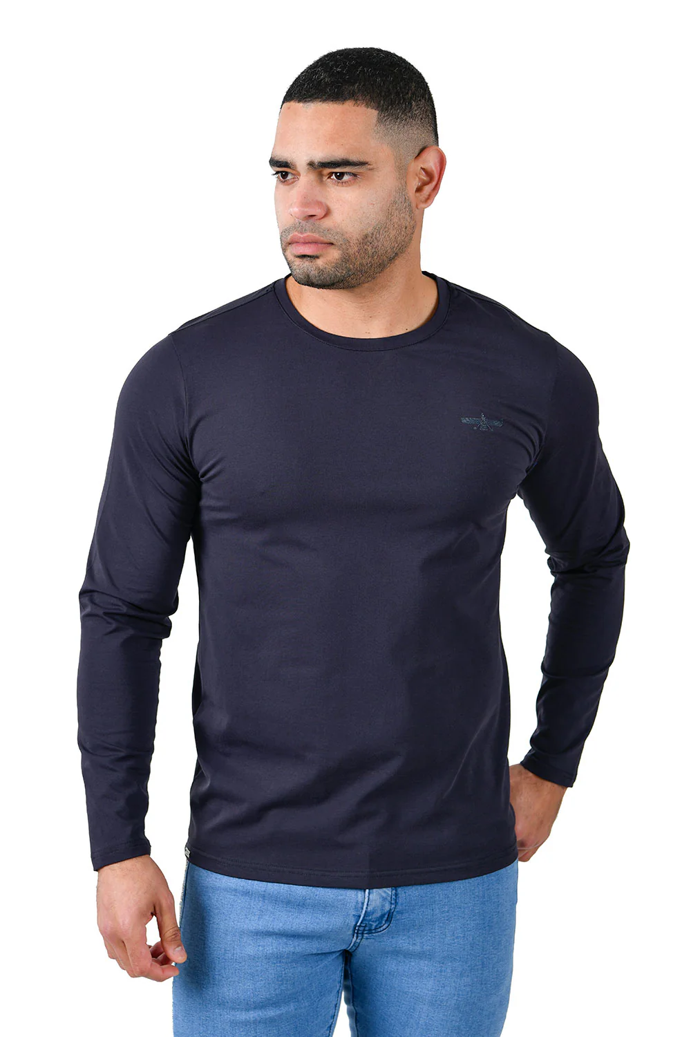 Trendy basics Long Sleeve Crew Neck T-Shirt - Image 27