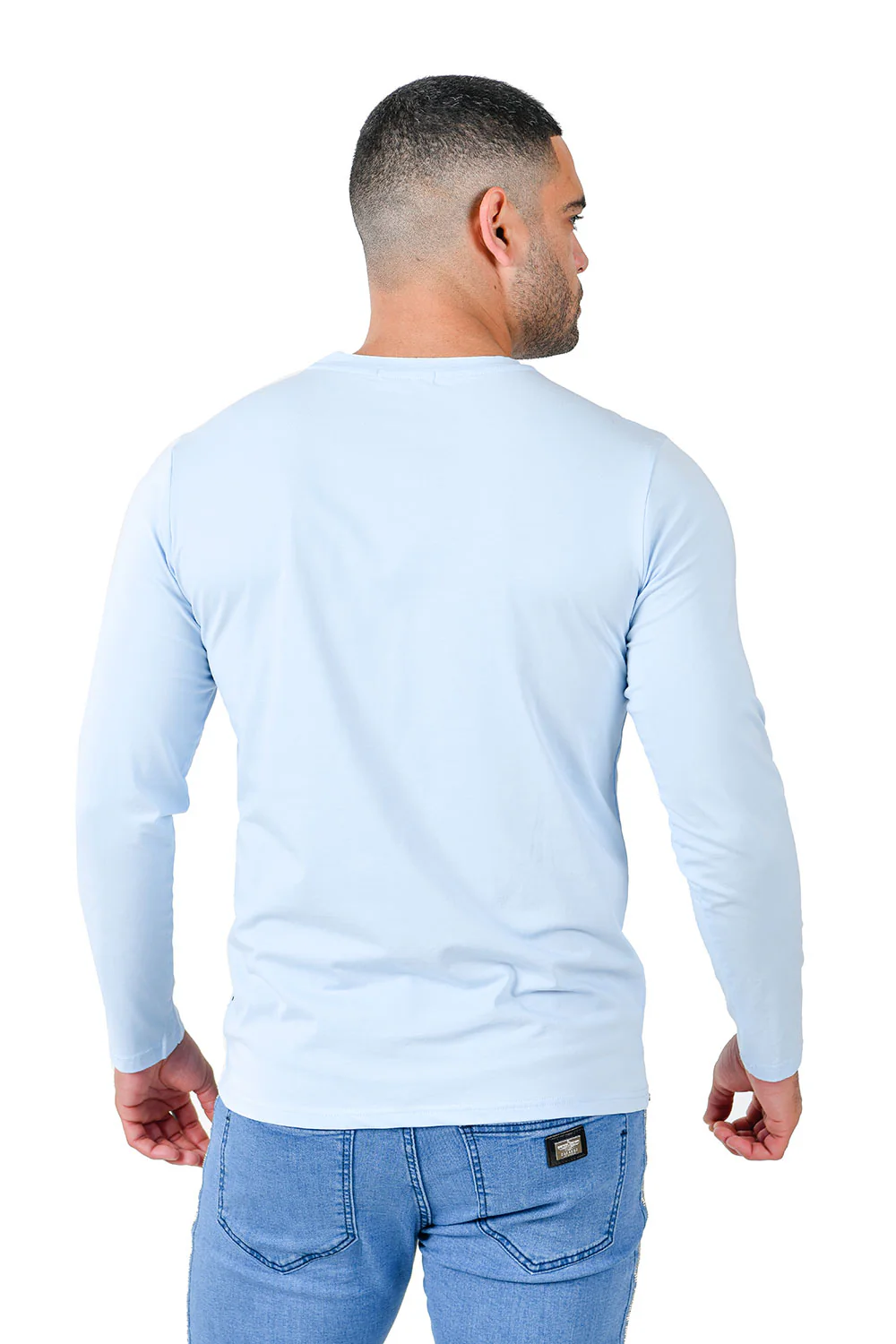 Trendy basics Long Sleeve Crew Neck T-Shirt - Image 31
