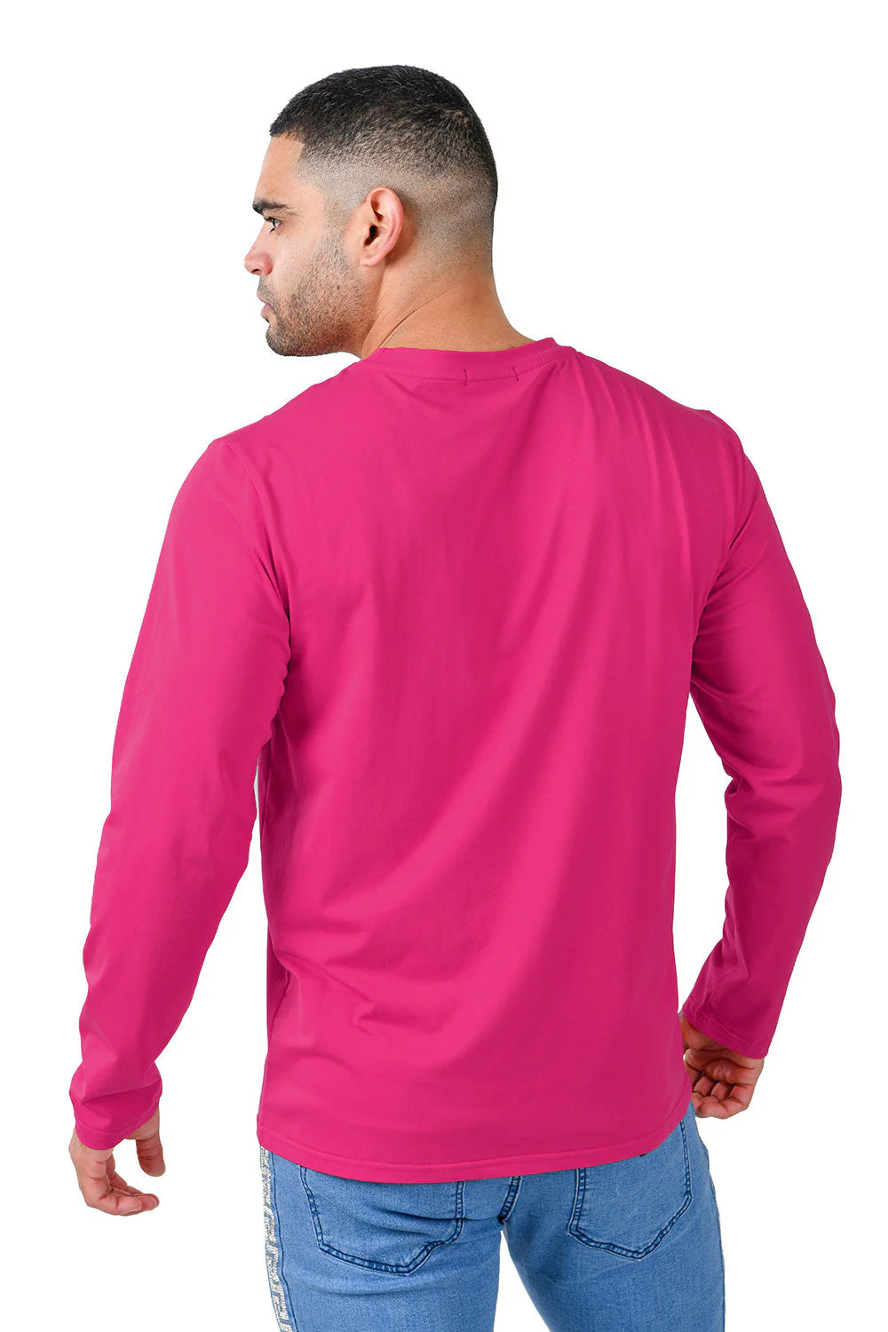 Trendy basics Long Sleeve Crew Neck T-Shirt - Image 34
